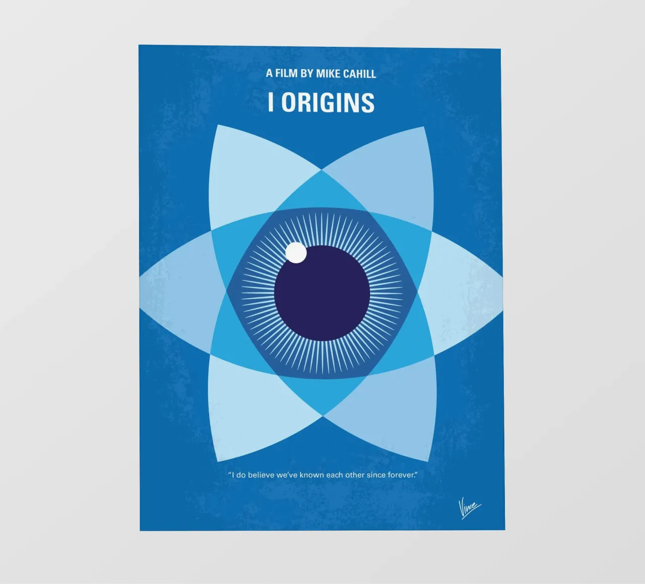 No1055 My i origins minimal movie poster telo in pvc da Chungkong