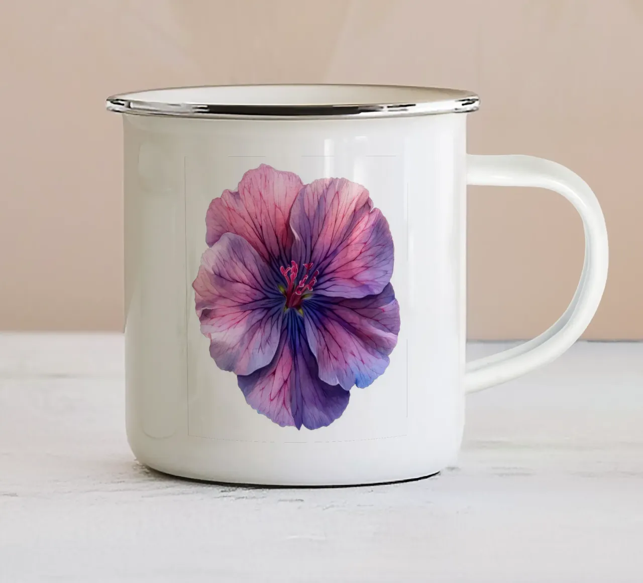 Fiore di dianthus 4 tazza in smalto da Bold Blooms