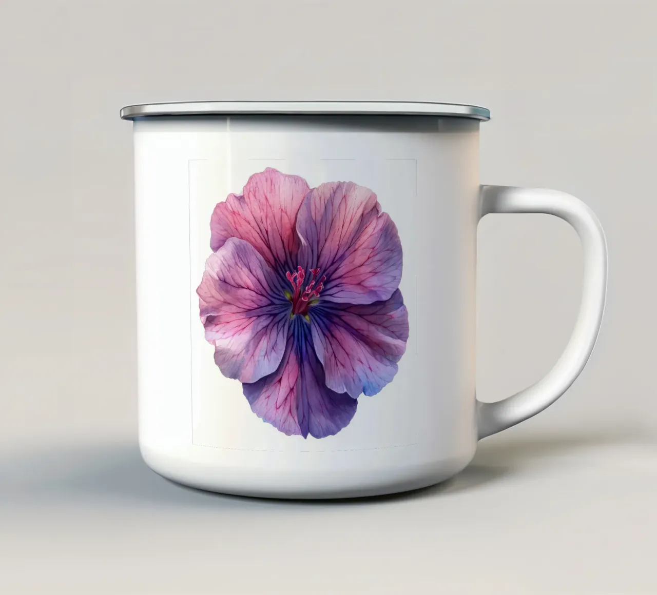 Fiore di dianthus 4 tazza in smalto da Bold Blooms