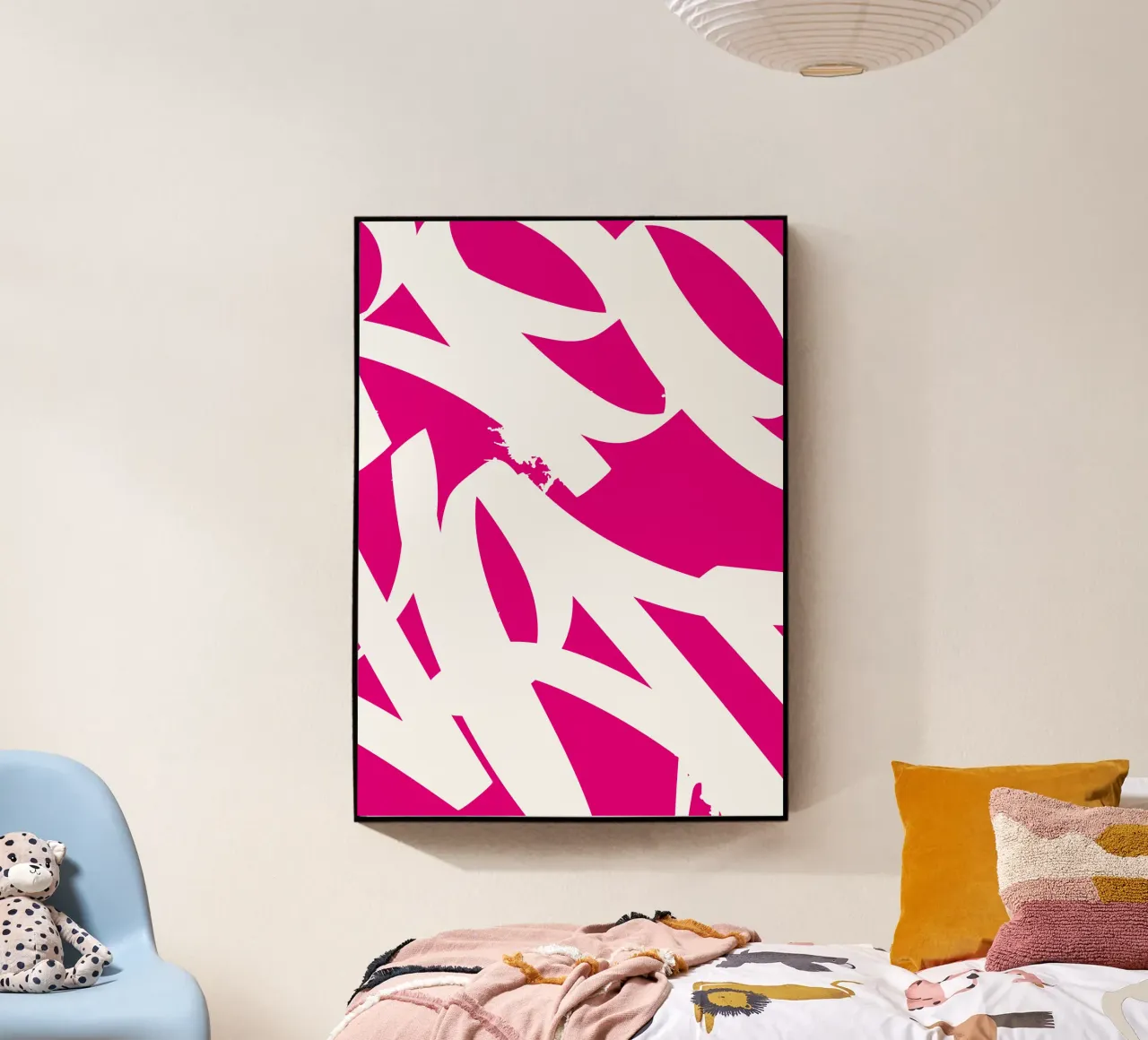 Graffiti Tag plexiglass da Flo Klein