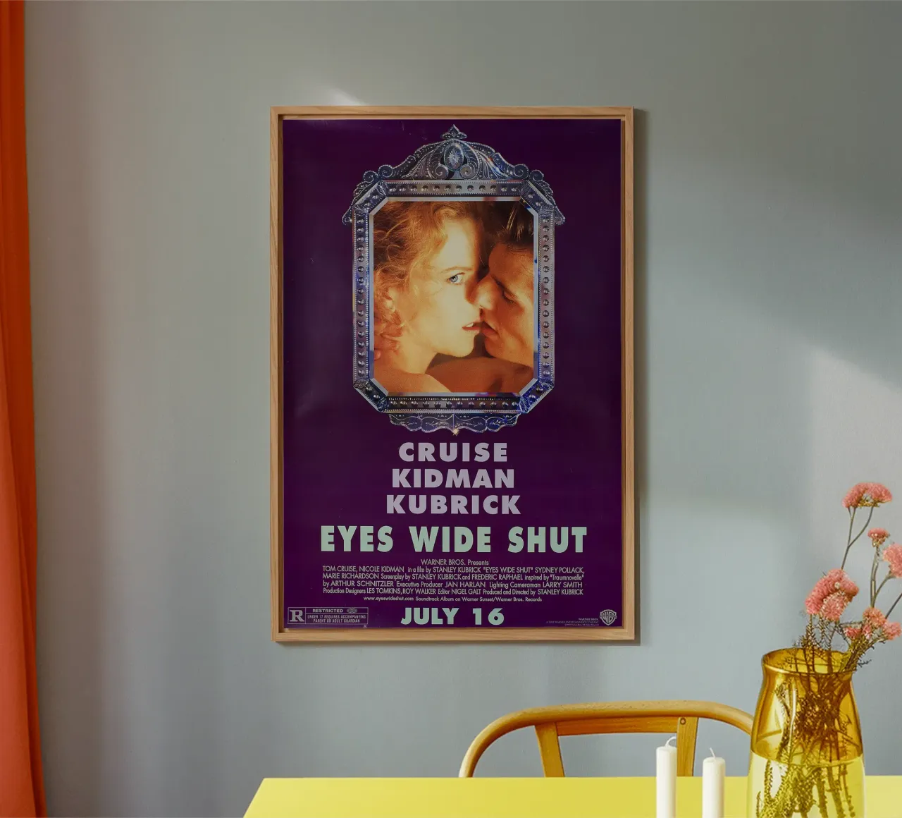 Eyes Wide Shut / Stanley Kubrick alluminio dibond da Attaboy Dsgn
