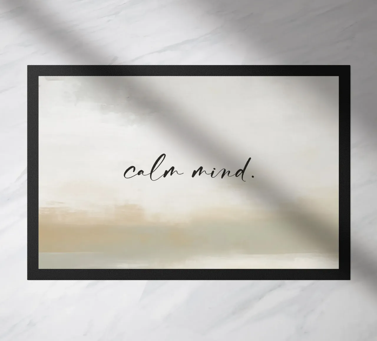 Calm Mind deurmat van treechild