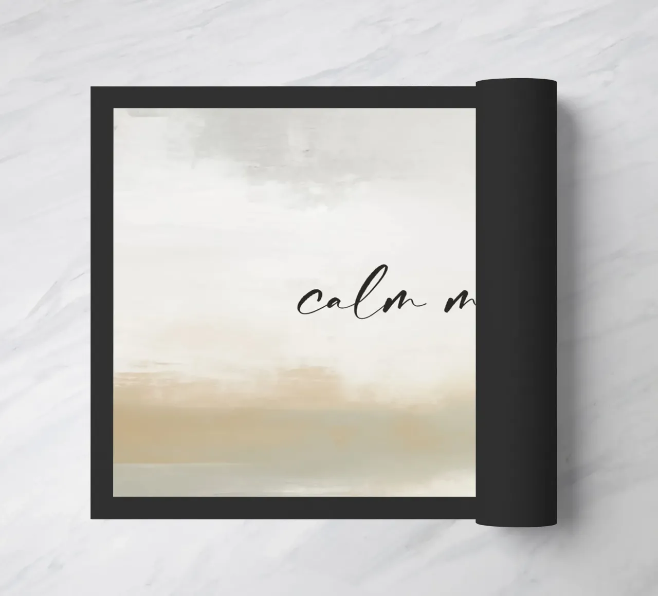 Calm Mind deurmat van treechild