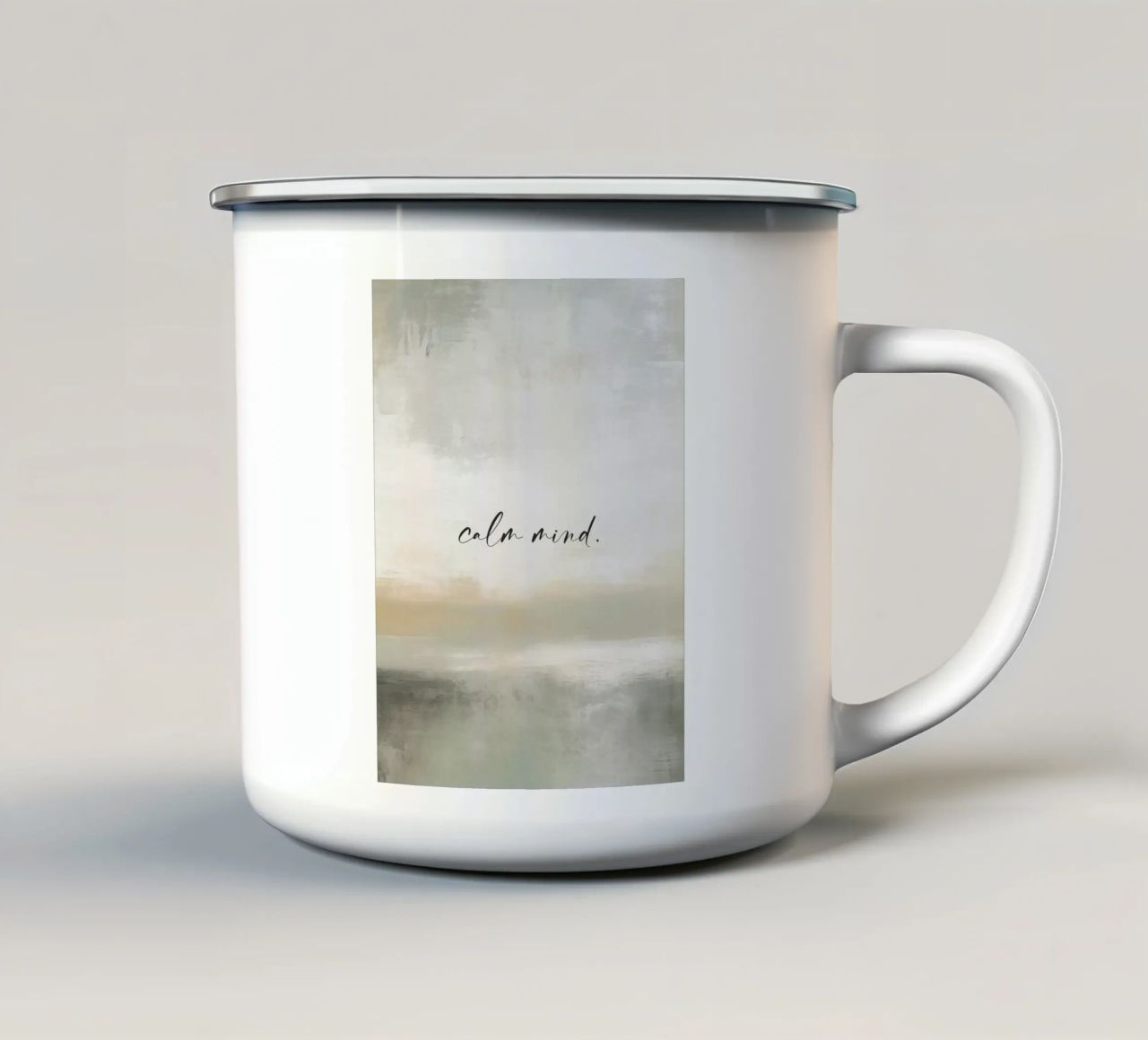 Calm Mind tazza in smalto da treechild