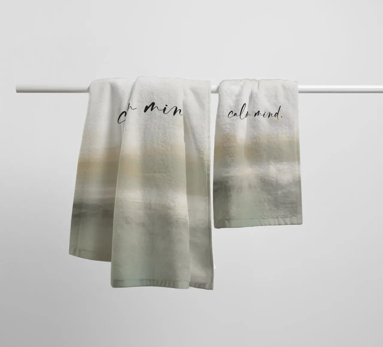 Calm Mind toalla de baño de treechild