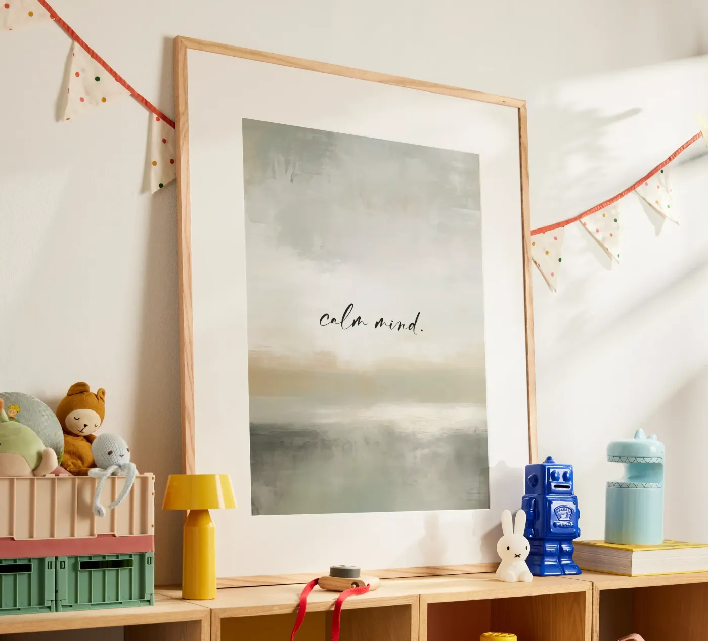 Calm Mind poster by treechild