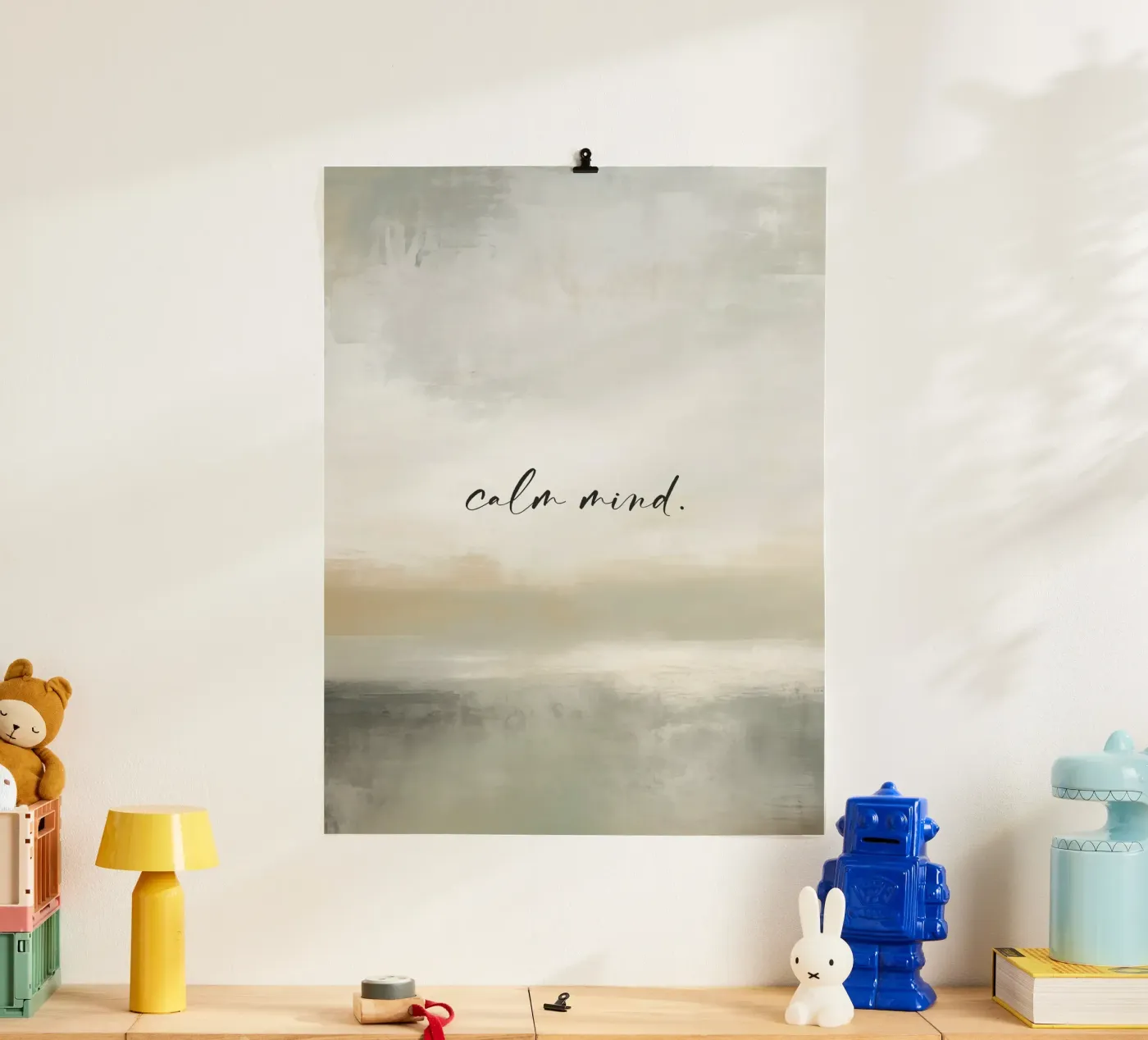 Calm Mind poster by treechild