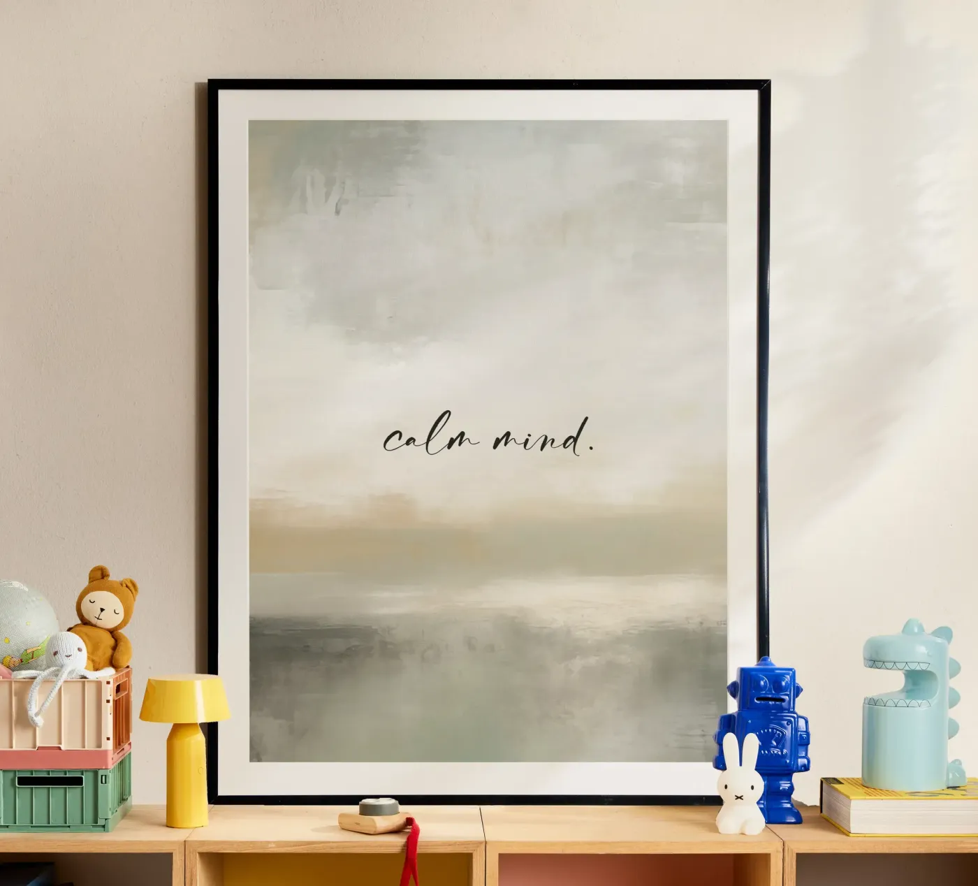 Calm Mind poster by treechild