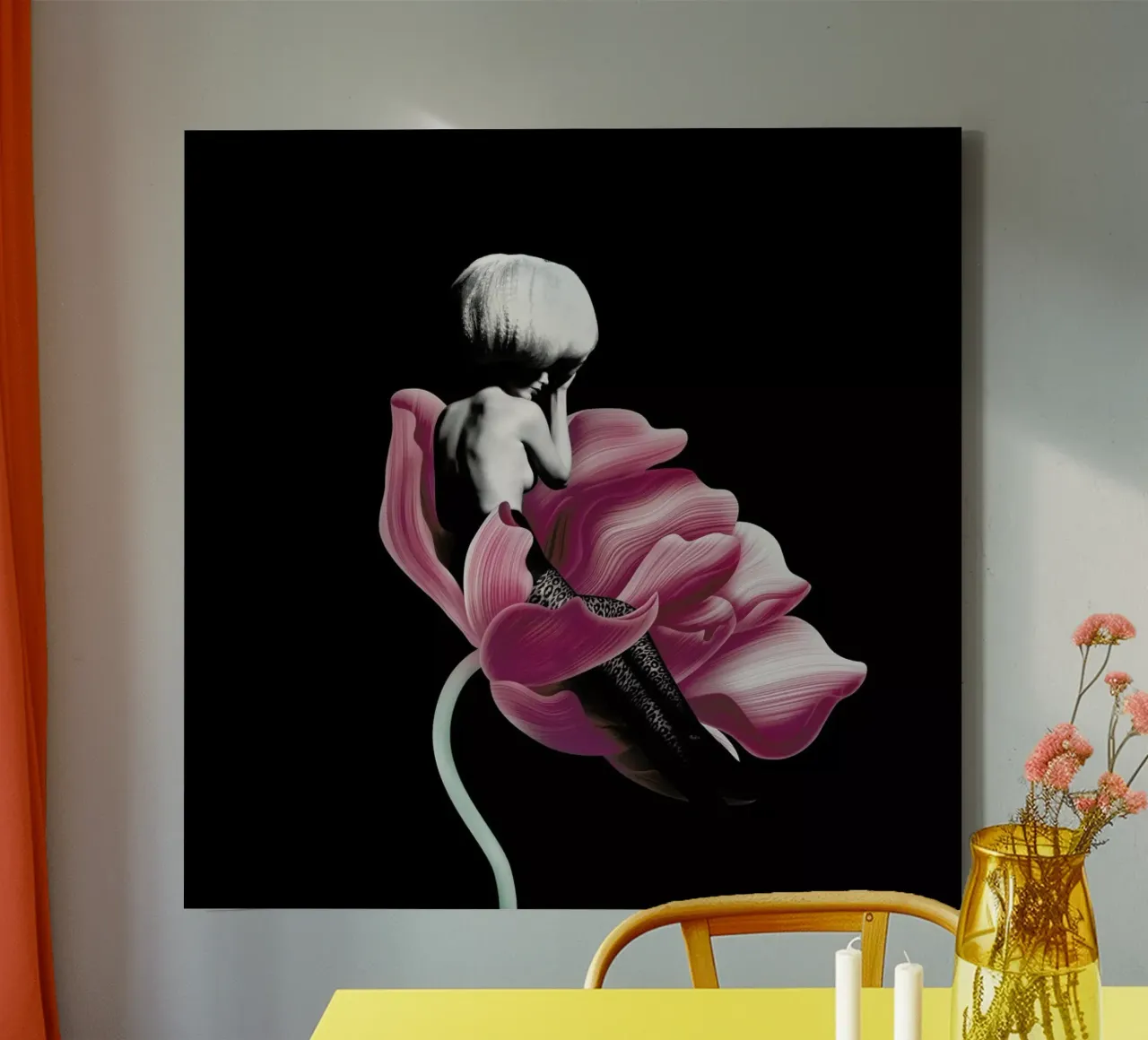 Parfum for You 1 canvas met Baklijst van Paste in Place