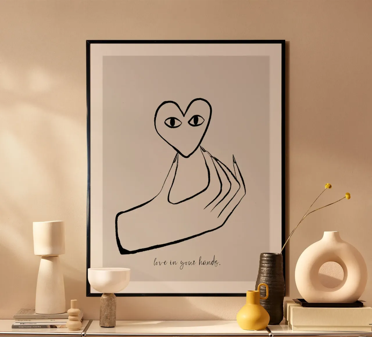 Love In Your Hands poster da treechild