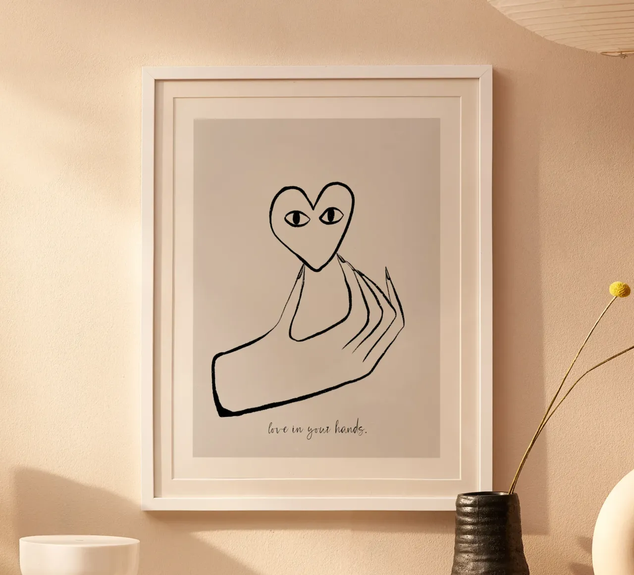 Love In Your Hands poster da treechild