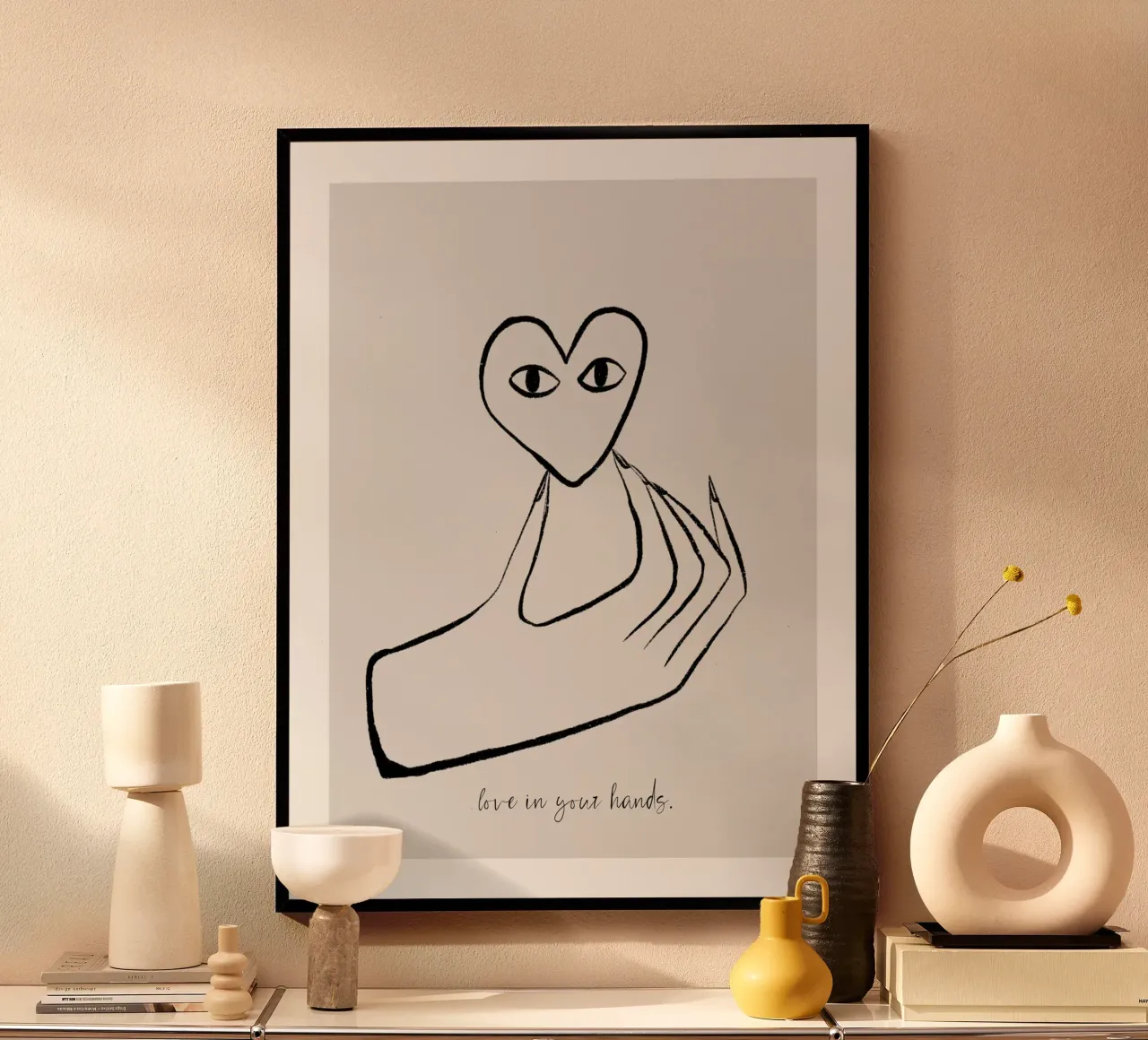 Love In Your Hands poster da treechild