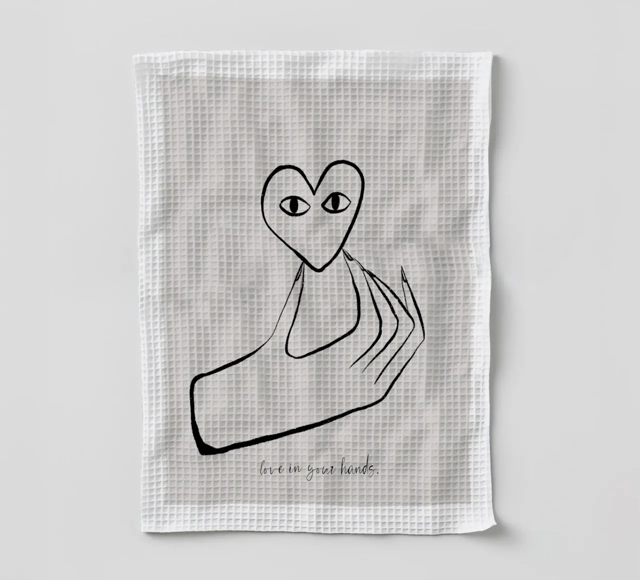 Love In Your Hands canovaccio da cucina da treechild