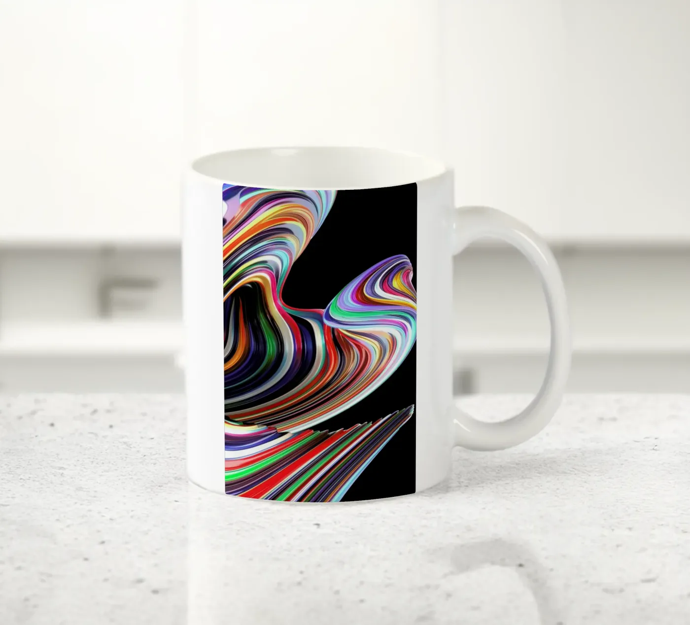 Number One ceramic mug by Danny Ivan