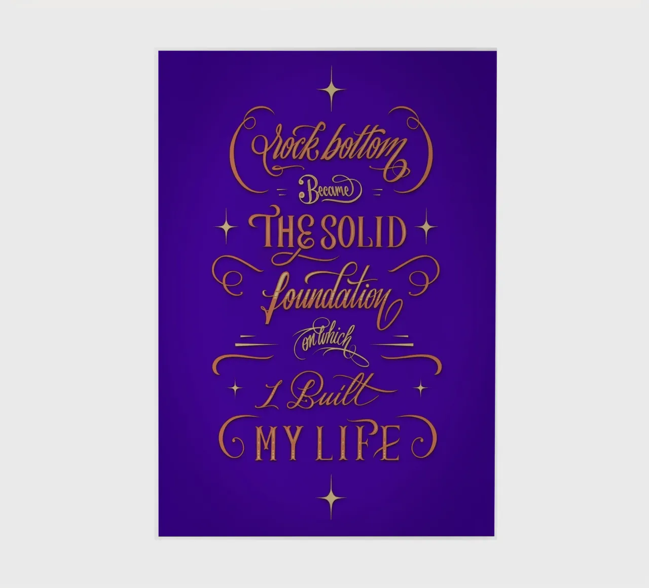 Rock Bottom notebook by Glettering
