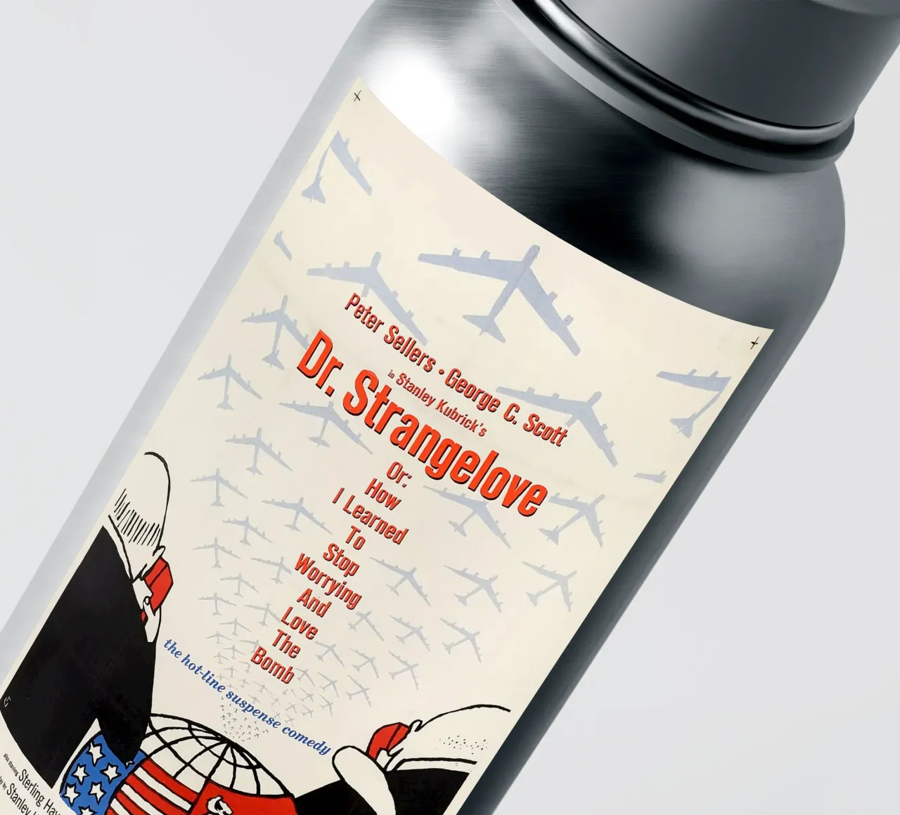 Dr. Strangelove or: How I Learned to Stop Worrying and Love adesivo da Attaboy Dsgn