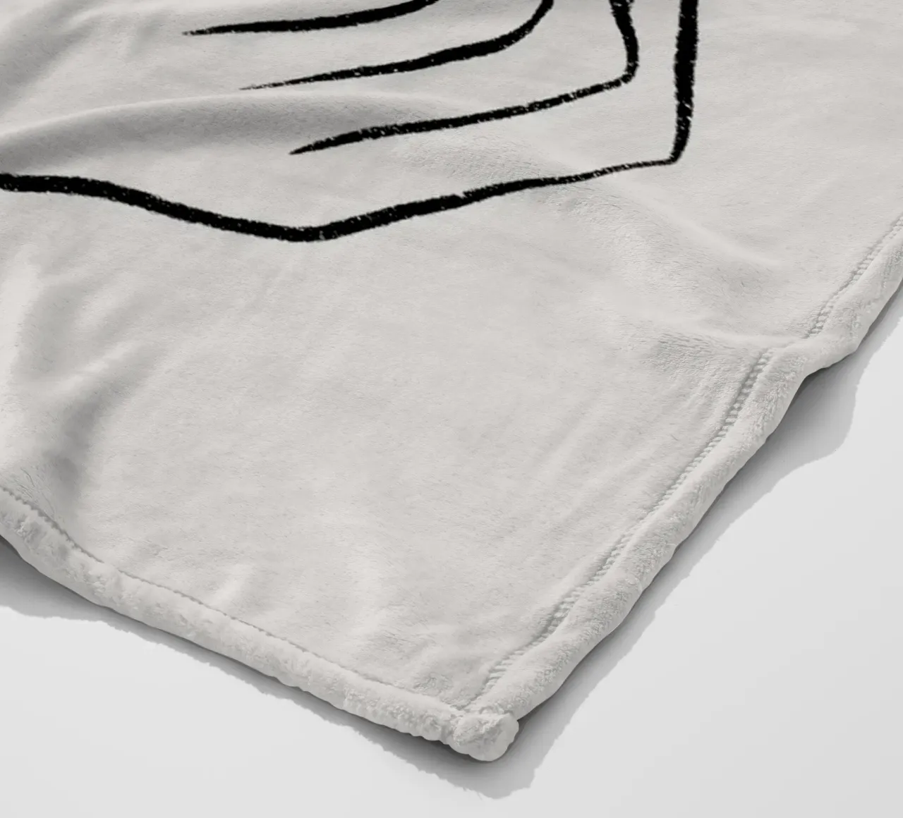 Heart In Hand coperta in pile da treechild