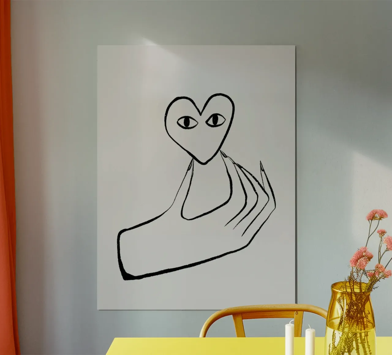 Heart In Hand poster da treechild