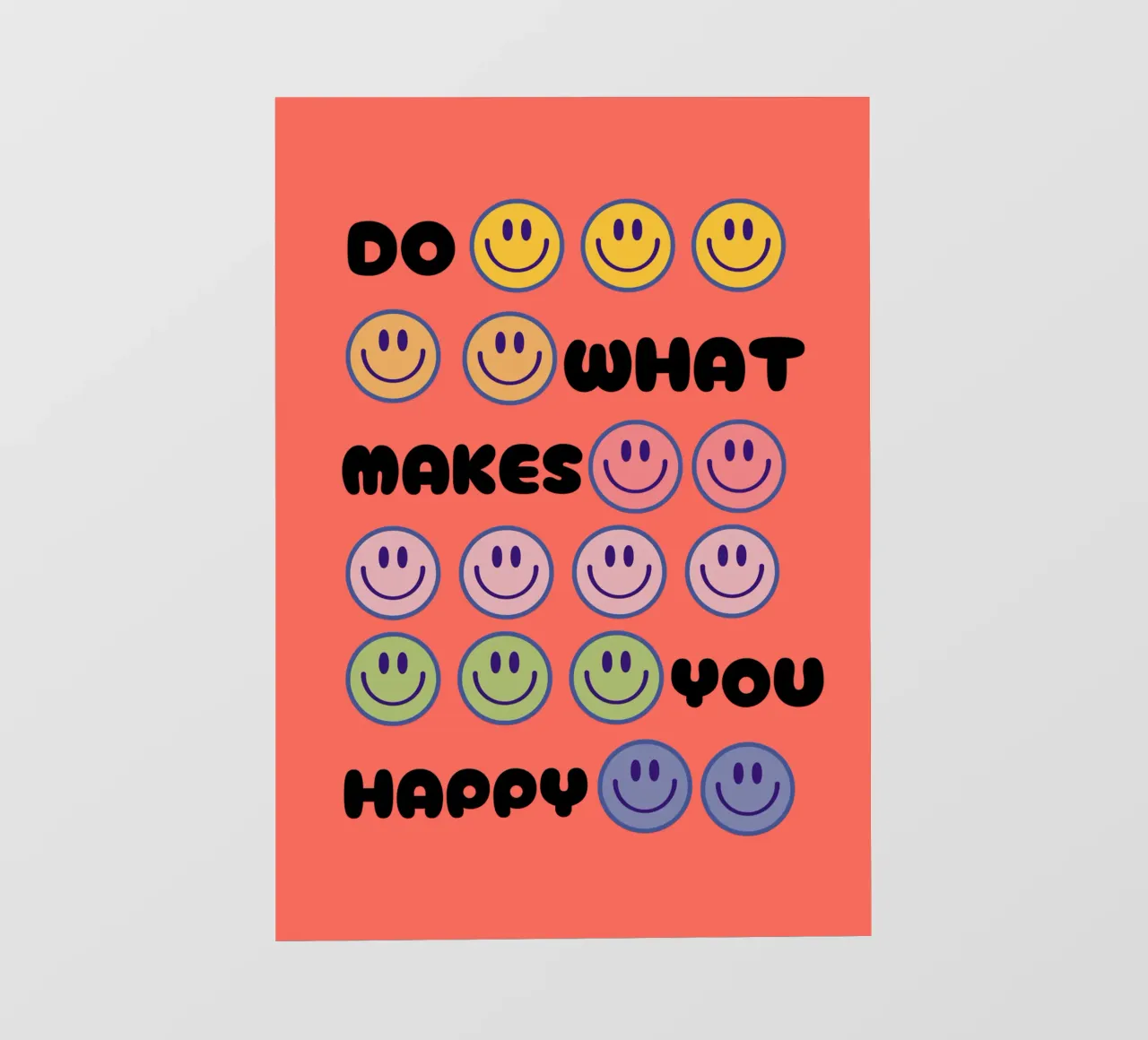 Spettro Smiley pellicola backlit da Doodle Dreams Art