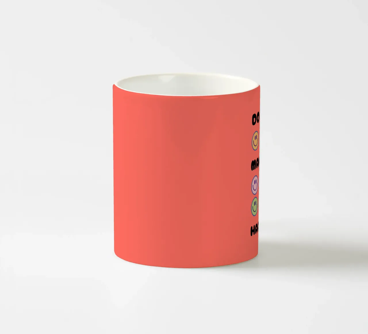 Spettro Smiley tazza in ceramica da Doodle Dreams Art
