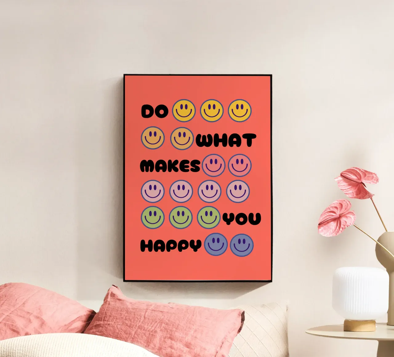 Spettro Smiley plexiglass da Doodle Dreams Art