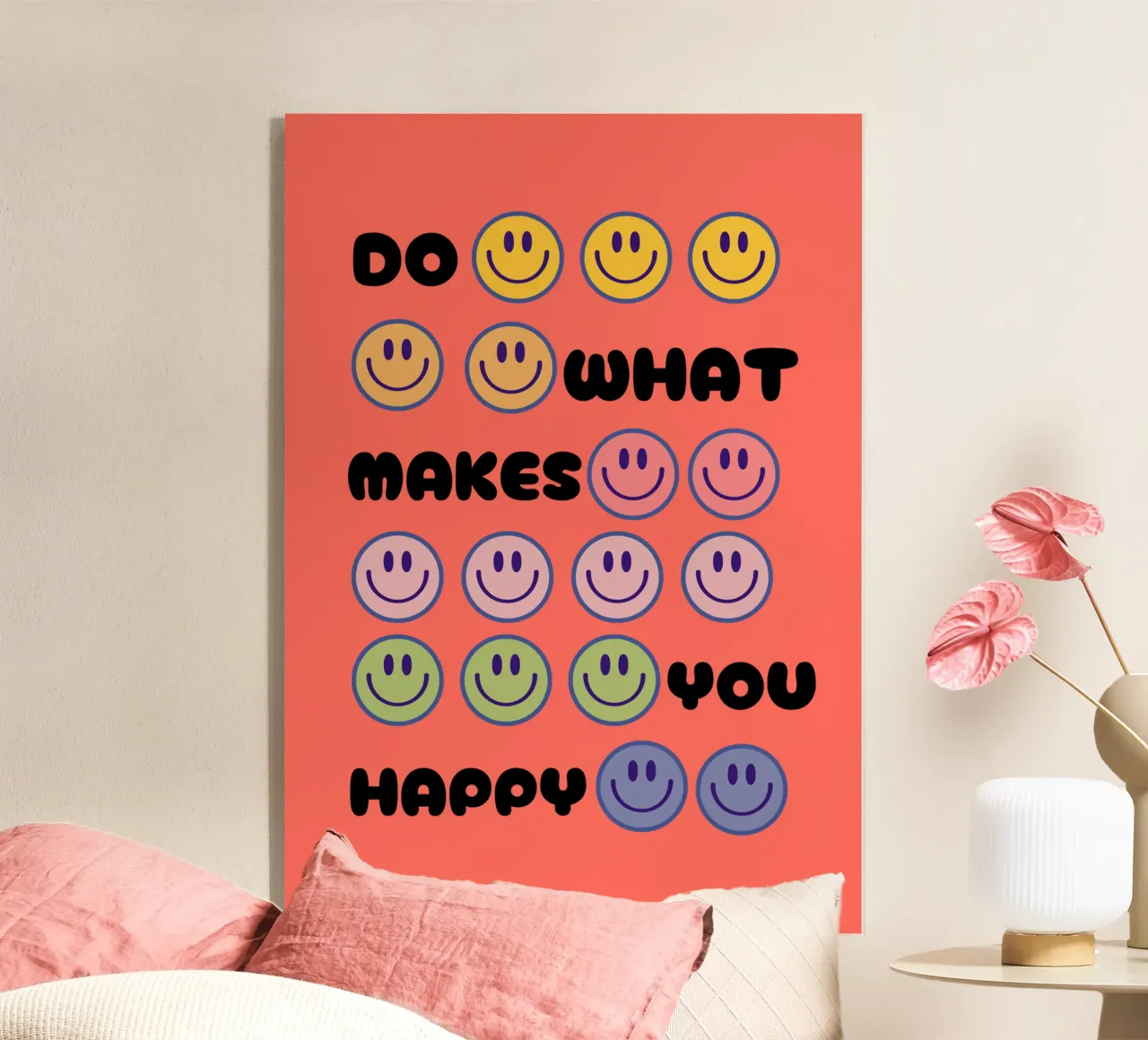 Spettro Smiley plexiglass da Doodle Dreams Art