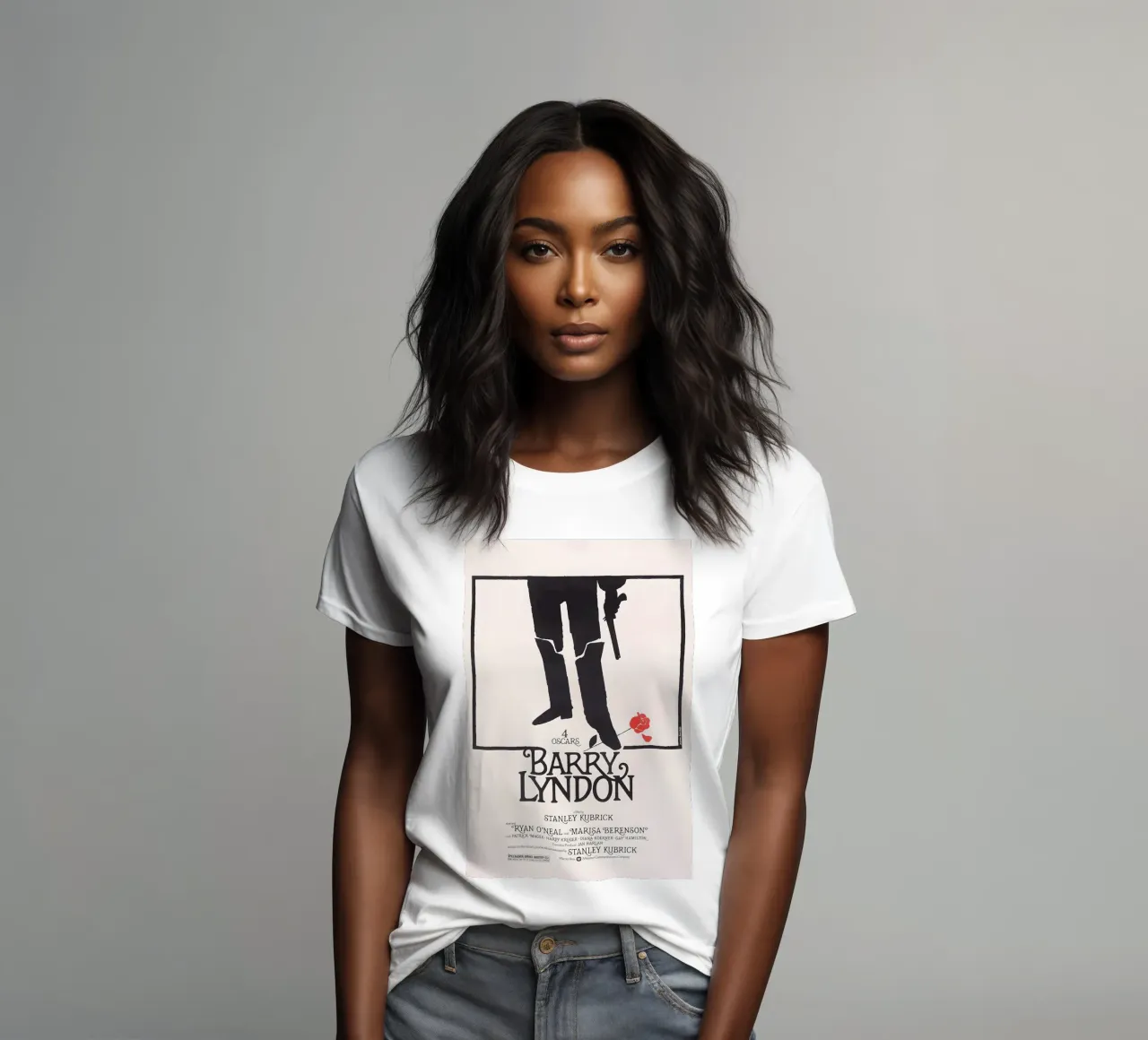 Barry Lyndonn t-shirt da donna da Attaboy Dsgn