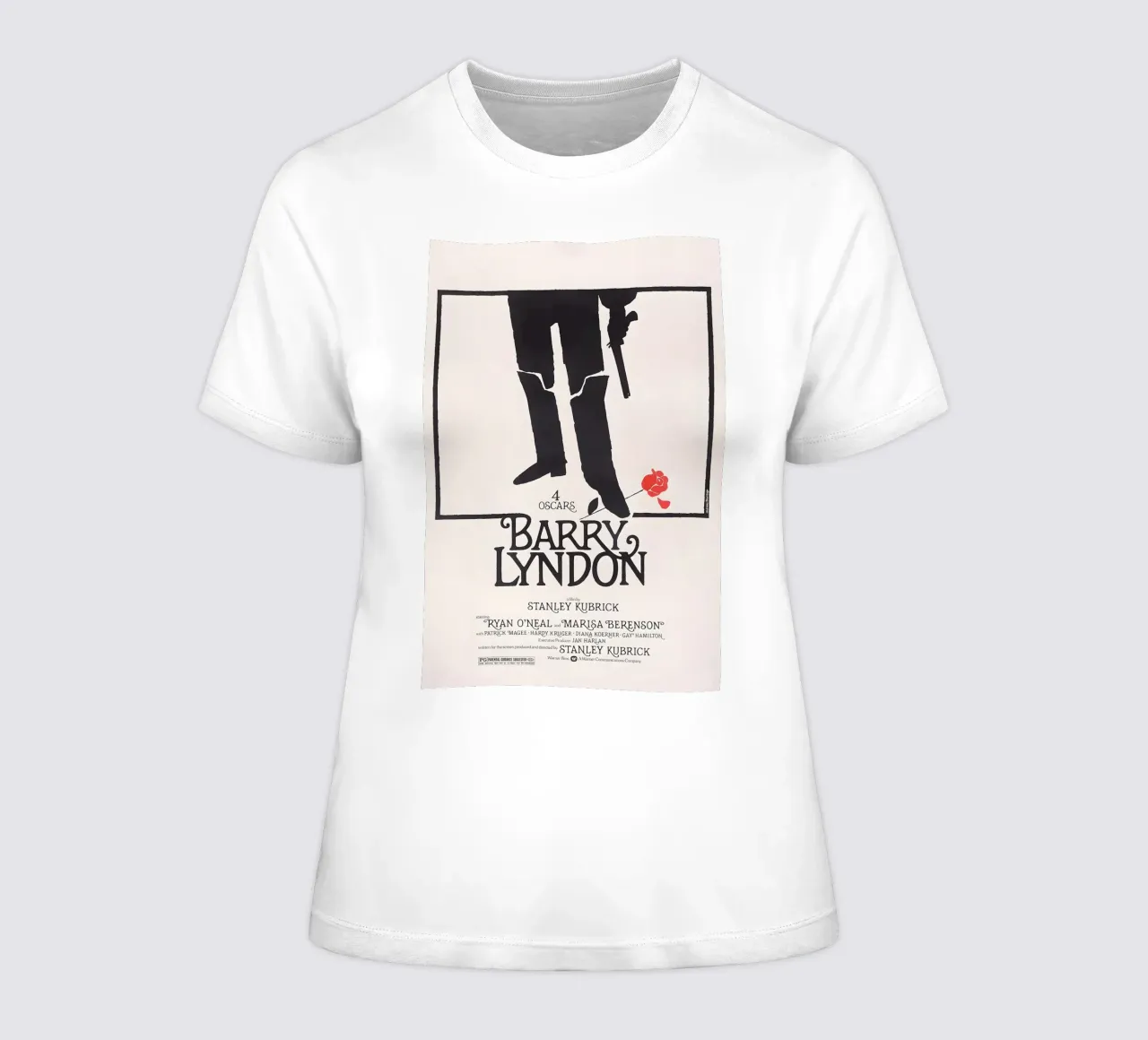 Barry Lyndonn t-shirt da donna da Attaboy Dsgn