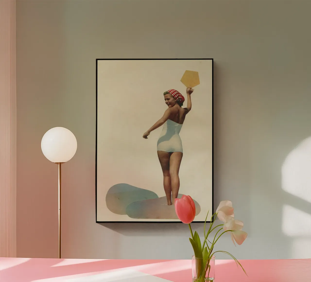 Il sole plexiglass da Cassia Beck Collage