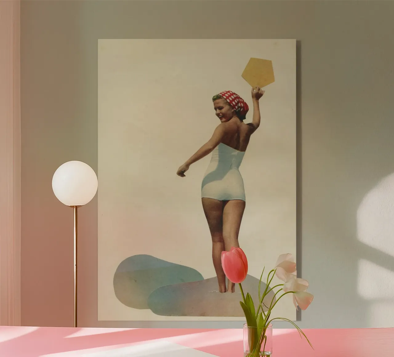 Il sole plexiglass da Cassia Beck Collage