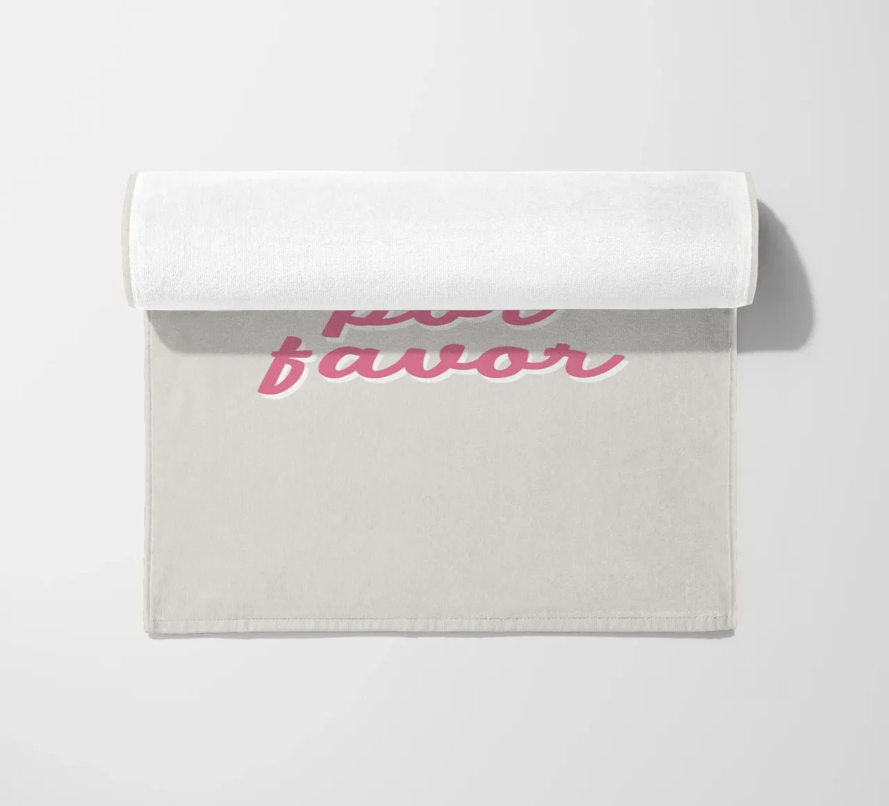 More Amor beach towel by we line studio - art