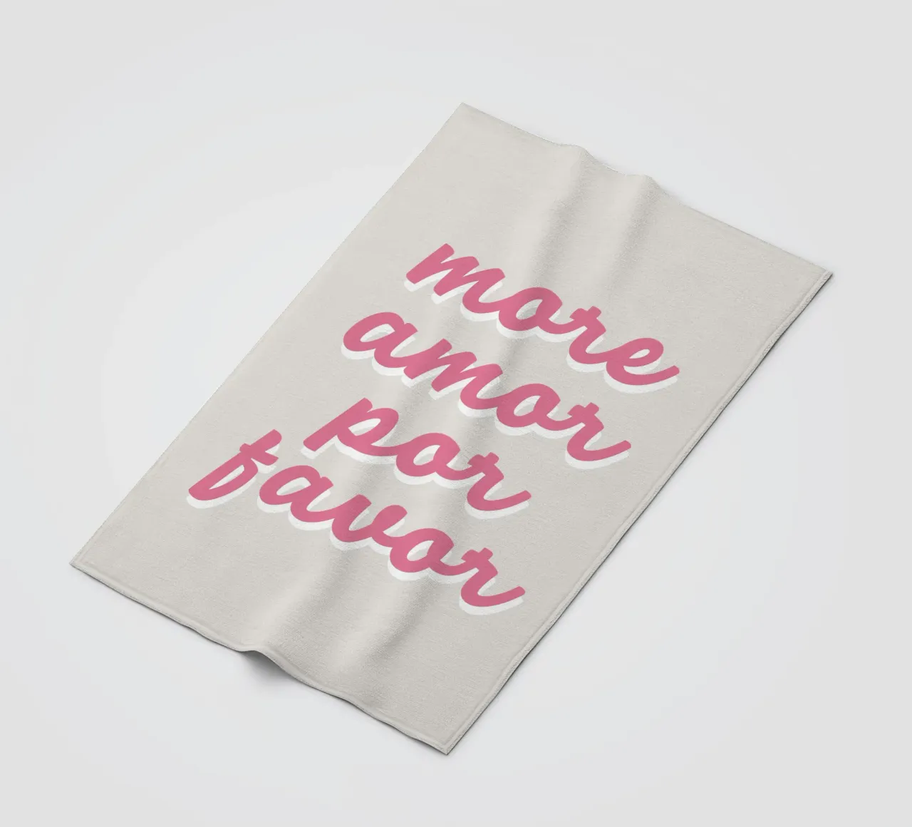 More Amor Fleecedecke von we line studio - art