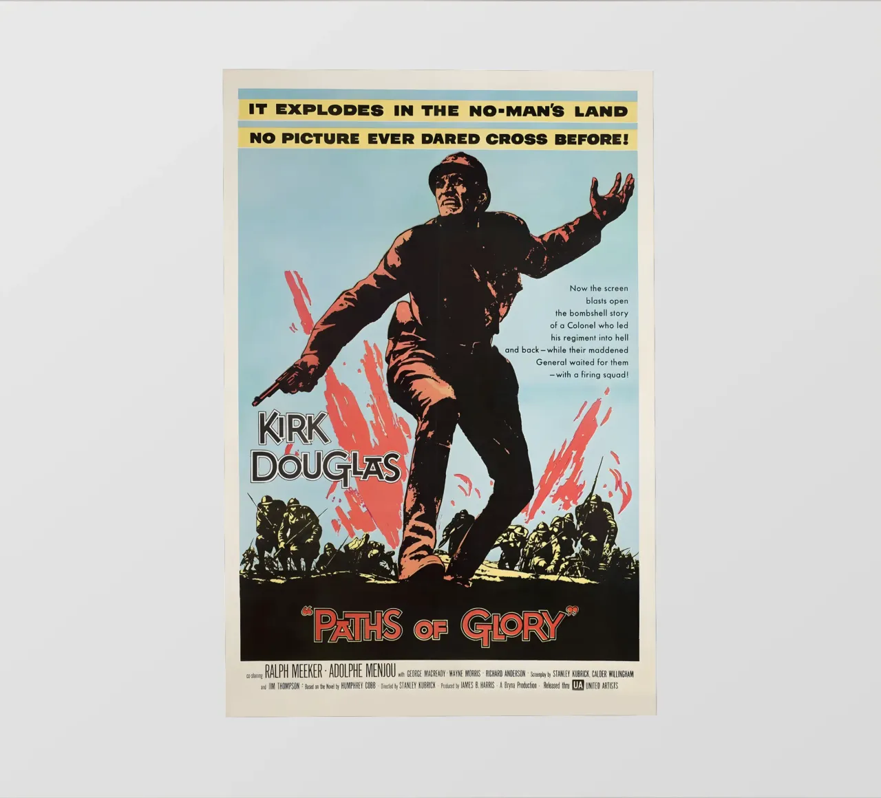 Paths of Glory / Stanley Kubrick telo in pvc da Attaboy Dsgn