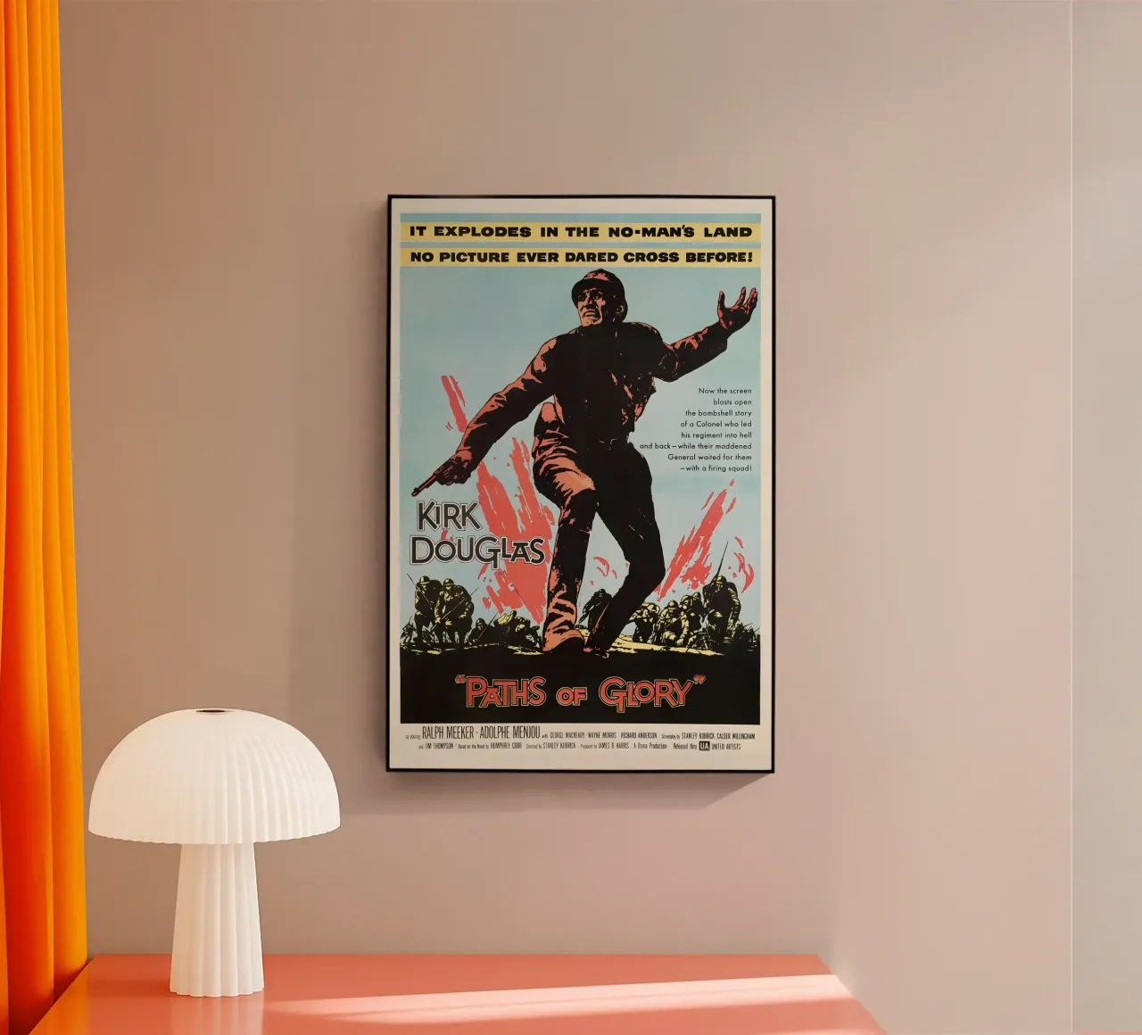 Paths of Glory / Stanley Kubrick plexiglass da Attaboy Dsgn