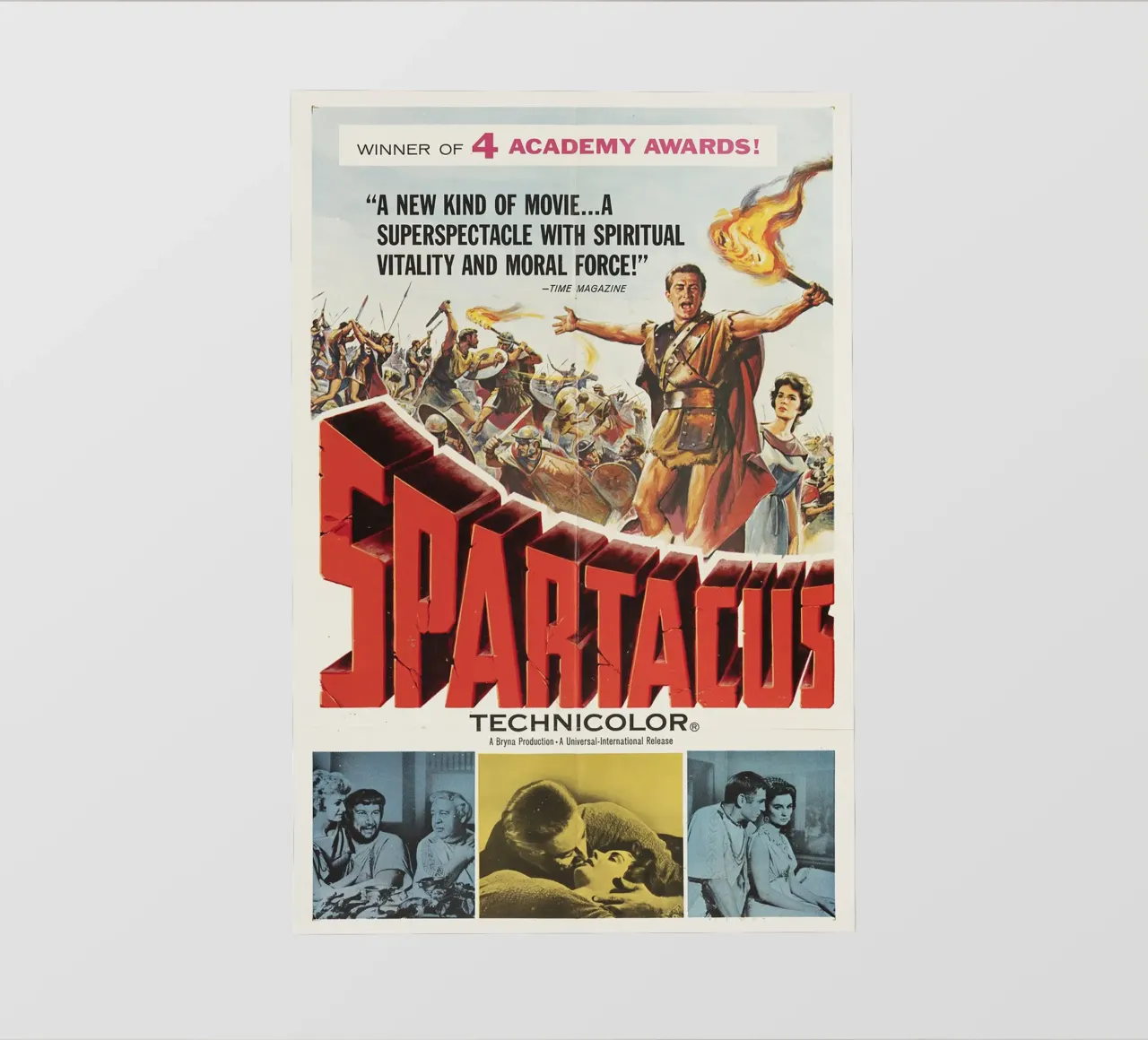 Legendary Spartacus pellicola backlit da Attaboy Dsgn