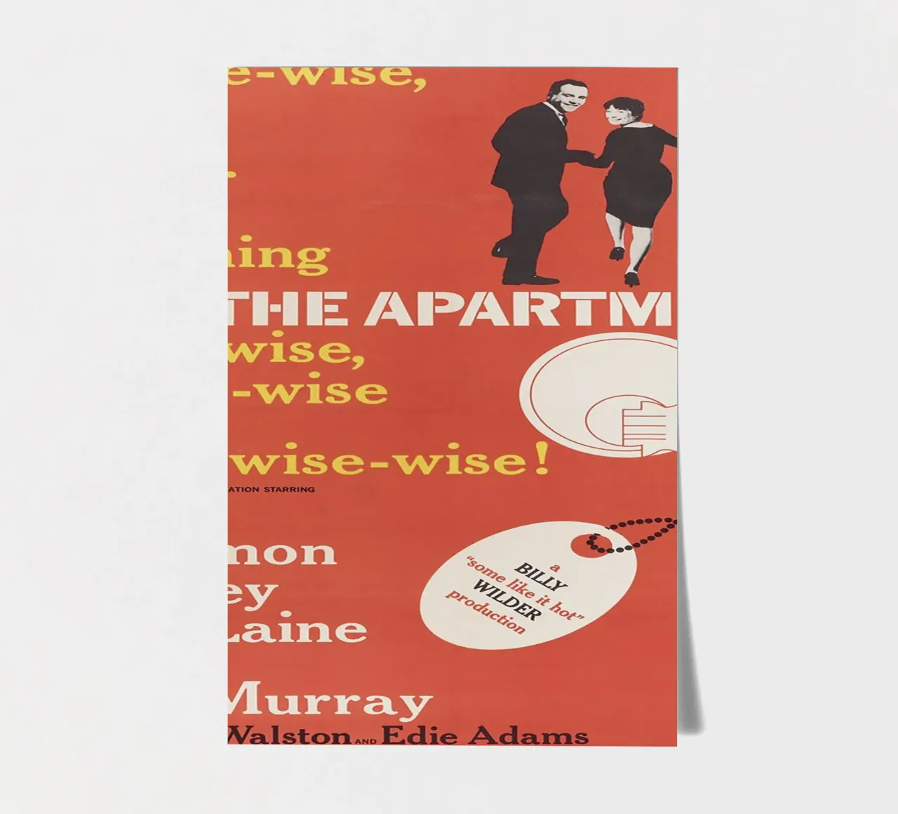 The Apartment Movie sticker sheet by Attaboy Dsgn
