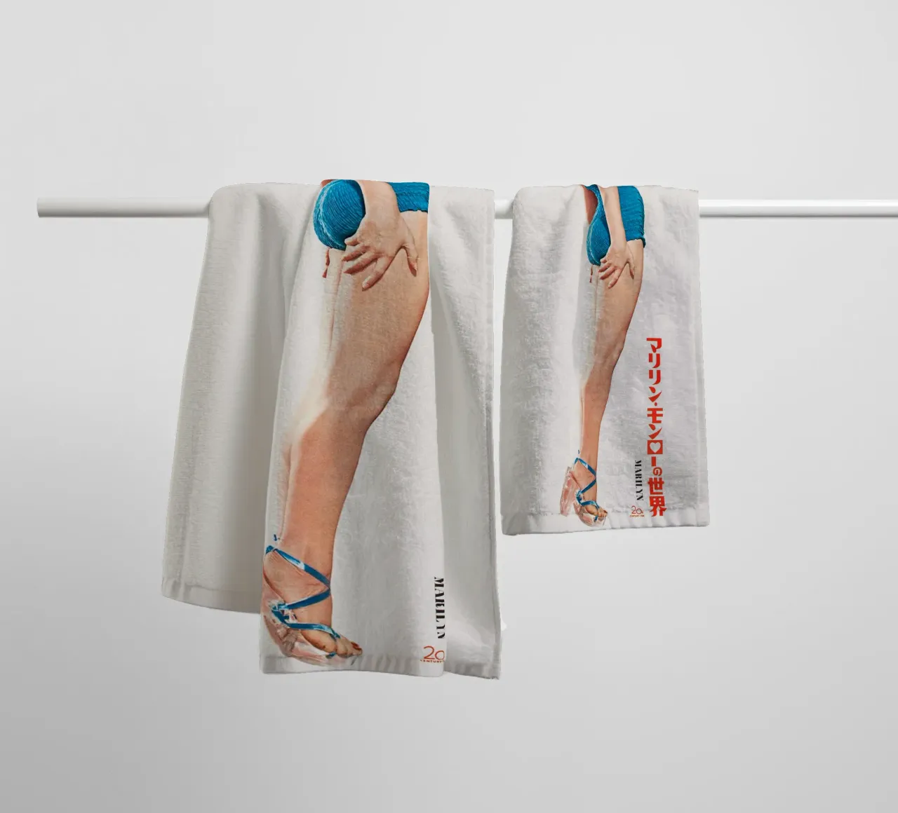 Marilyn Monroe asciugamano da bagno da Attaboy Dsgn