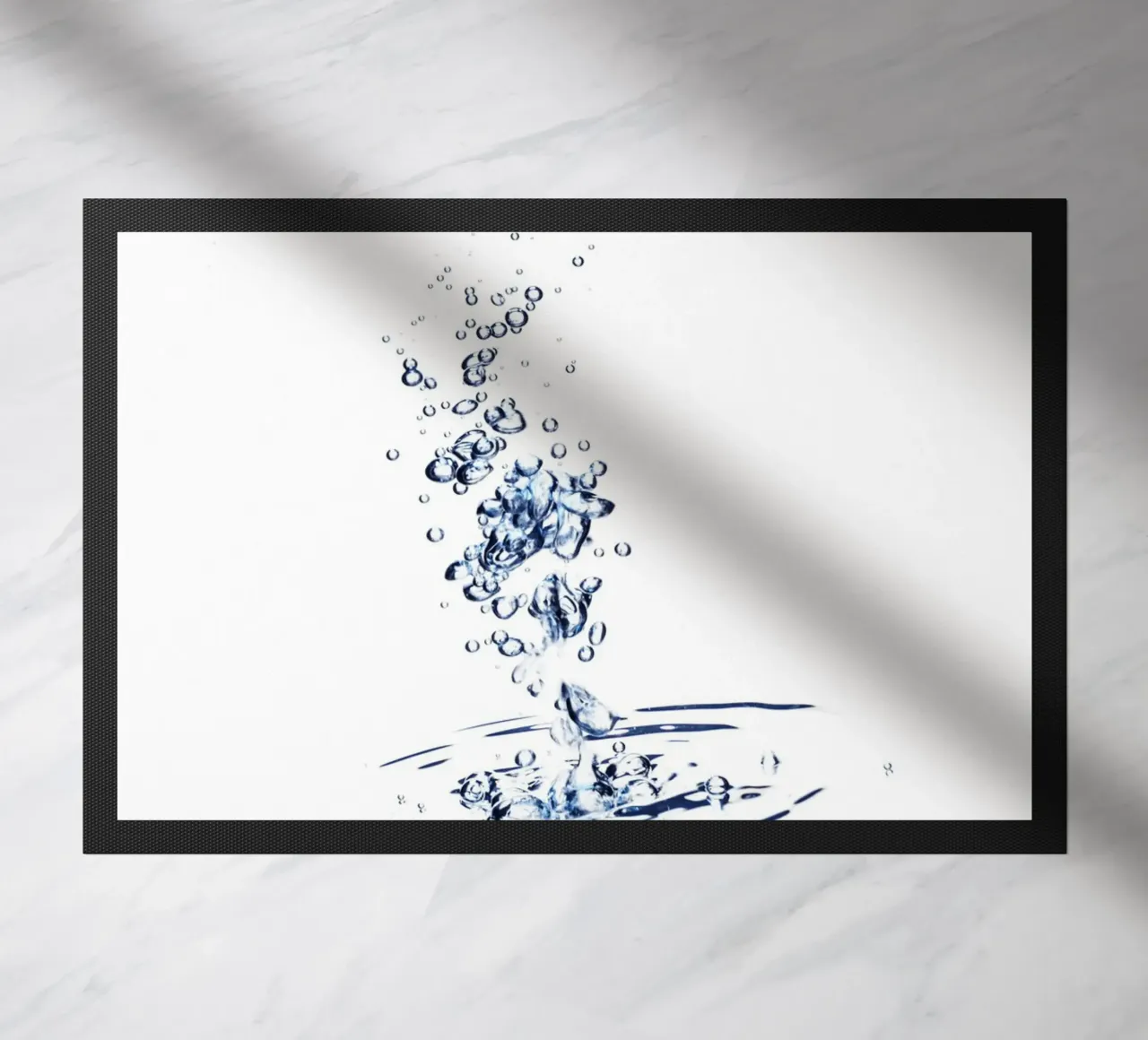 Un sasso cadde nell'acqua zerbino da Barbara Buderath Fotodesign