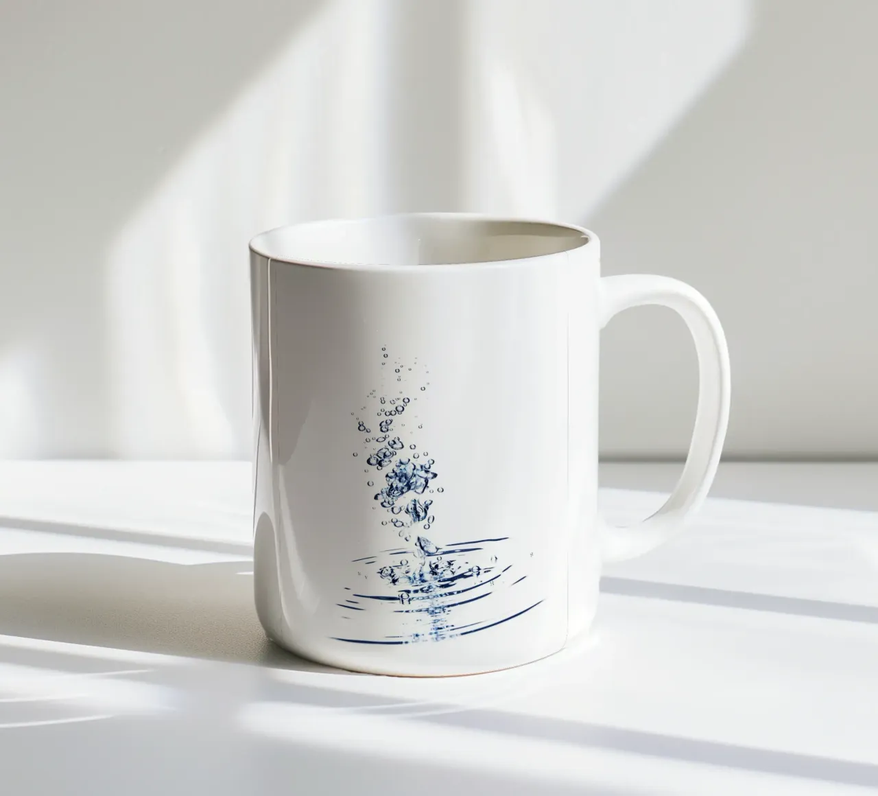 Un sasso cadde nell'acqua tazza in ceramica da Barbara Buderath Fotodesign