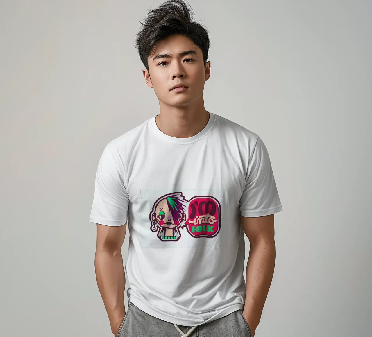 I'm into Folk t-shirt da Chobopop