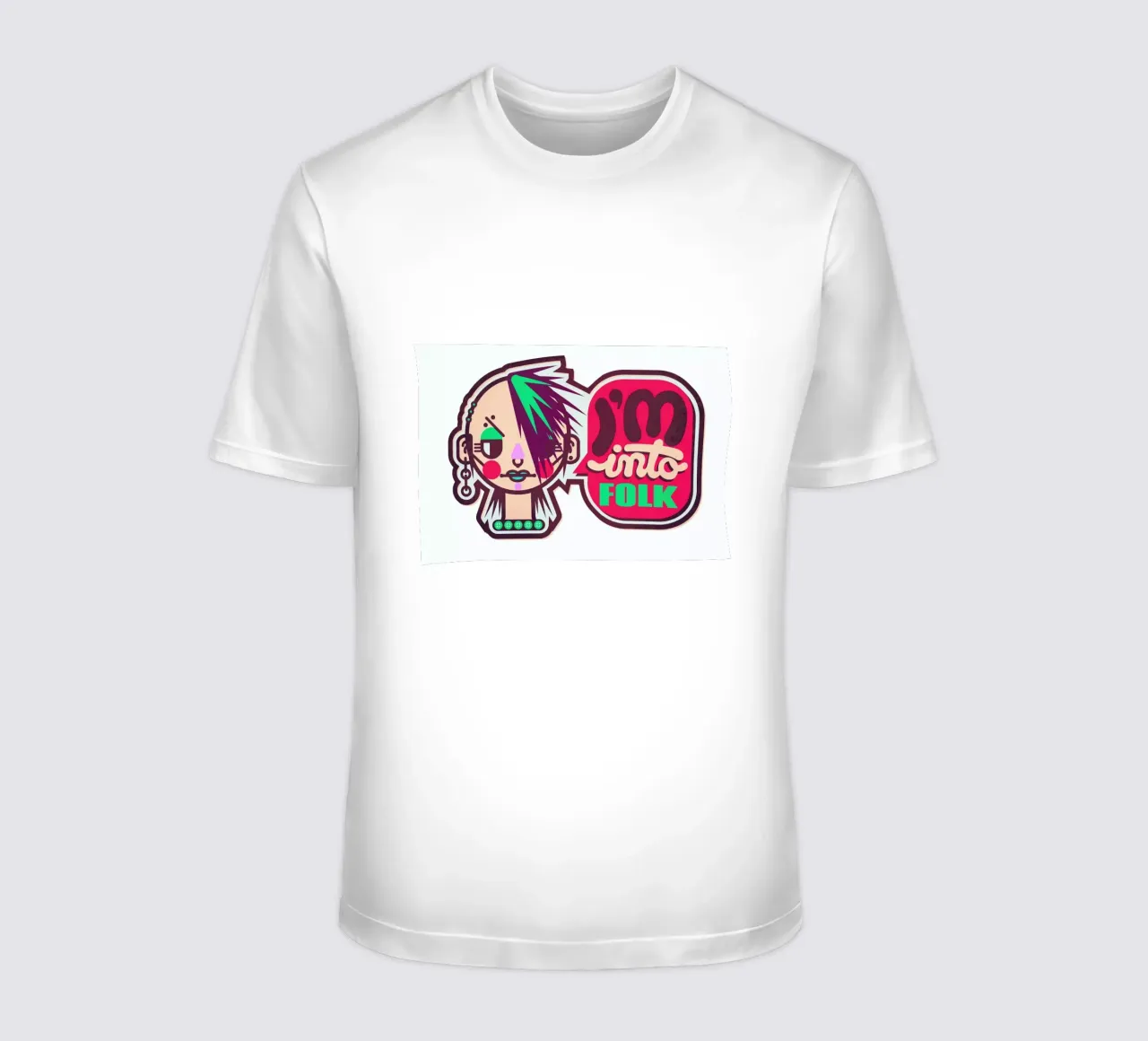 I'm into Folk t-shirt da Chobopop