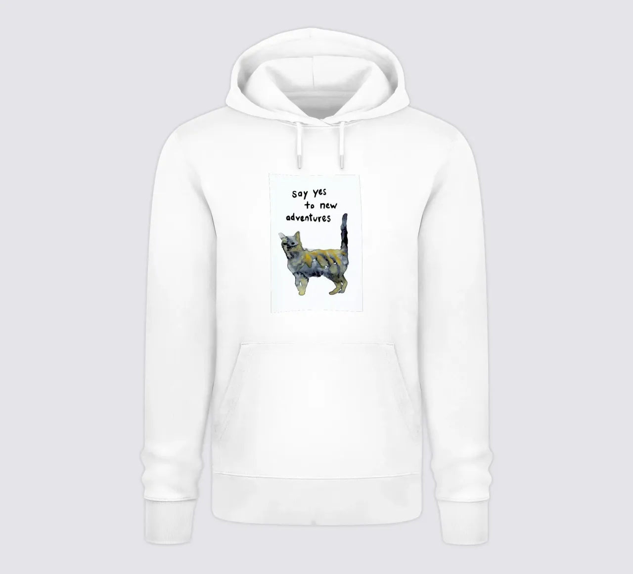 Cat felpa con cappuccio da Farina Kuklinski