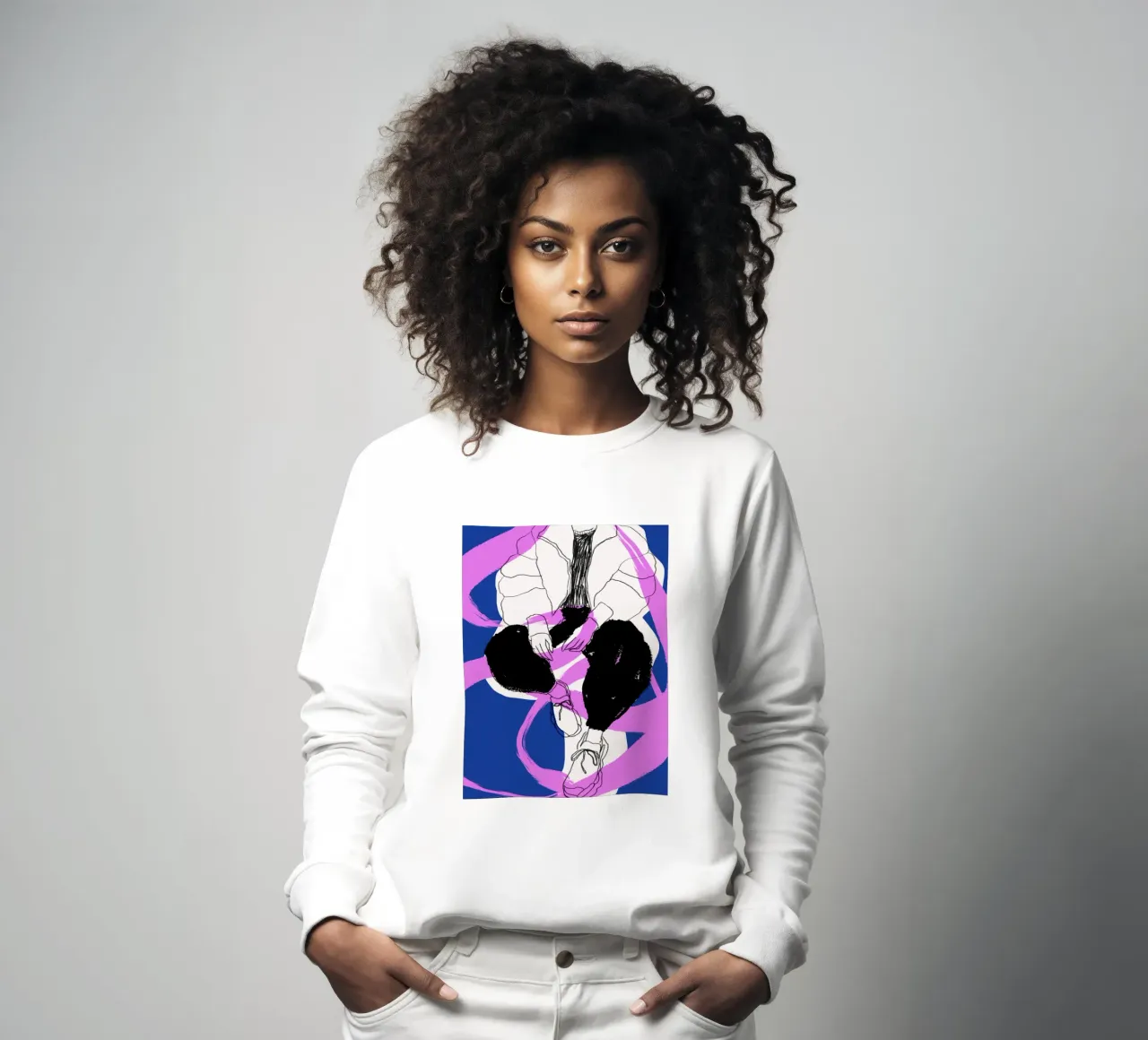 Waiting Cool felpa da treechild