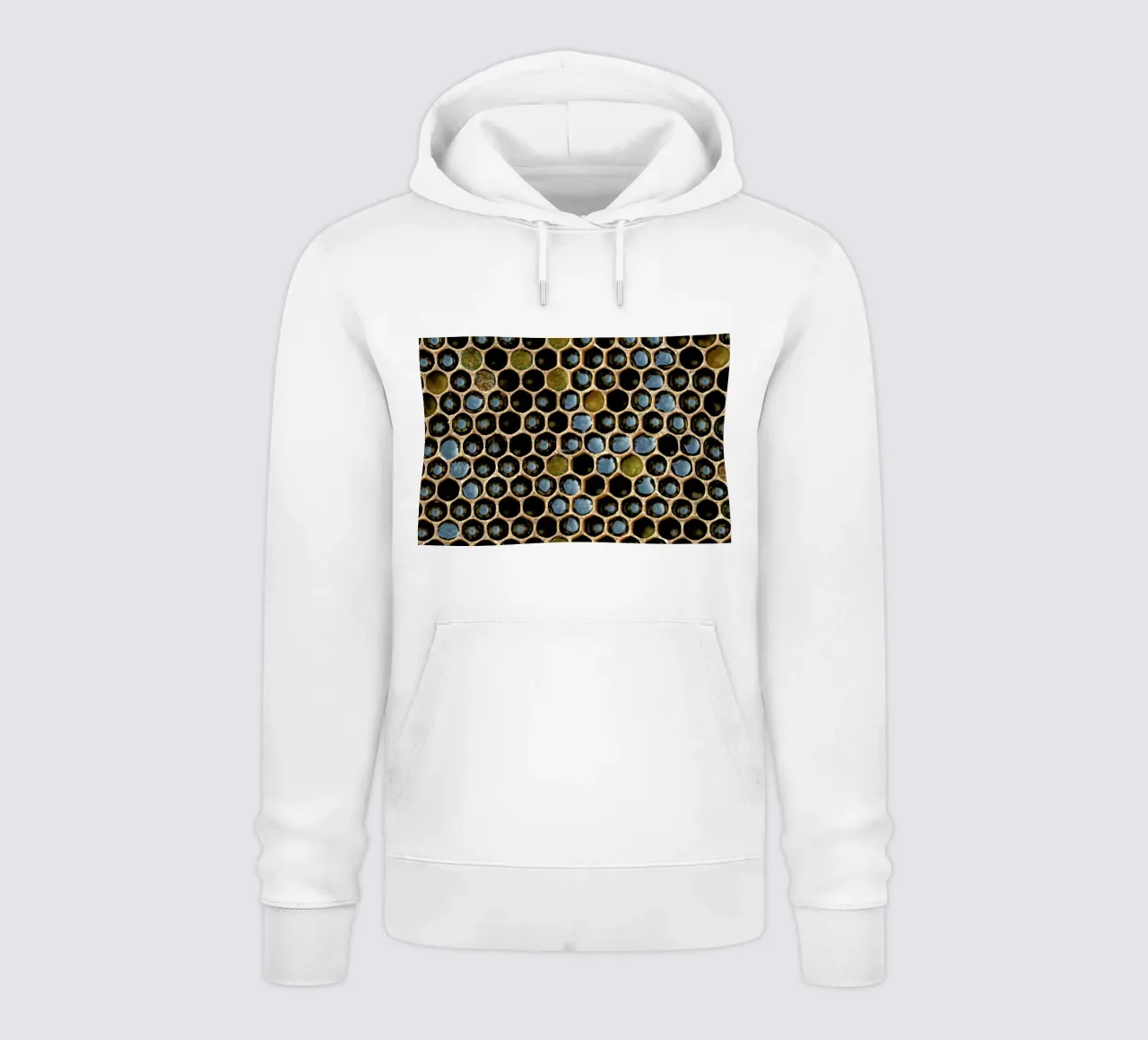 Bee Pattern felpa con cappuccio da Curious Collections by Marielle Leenders