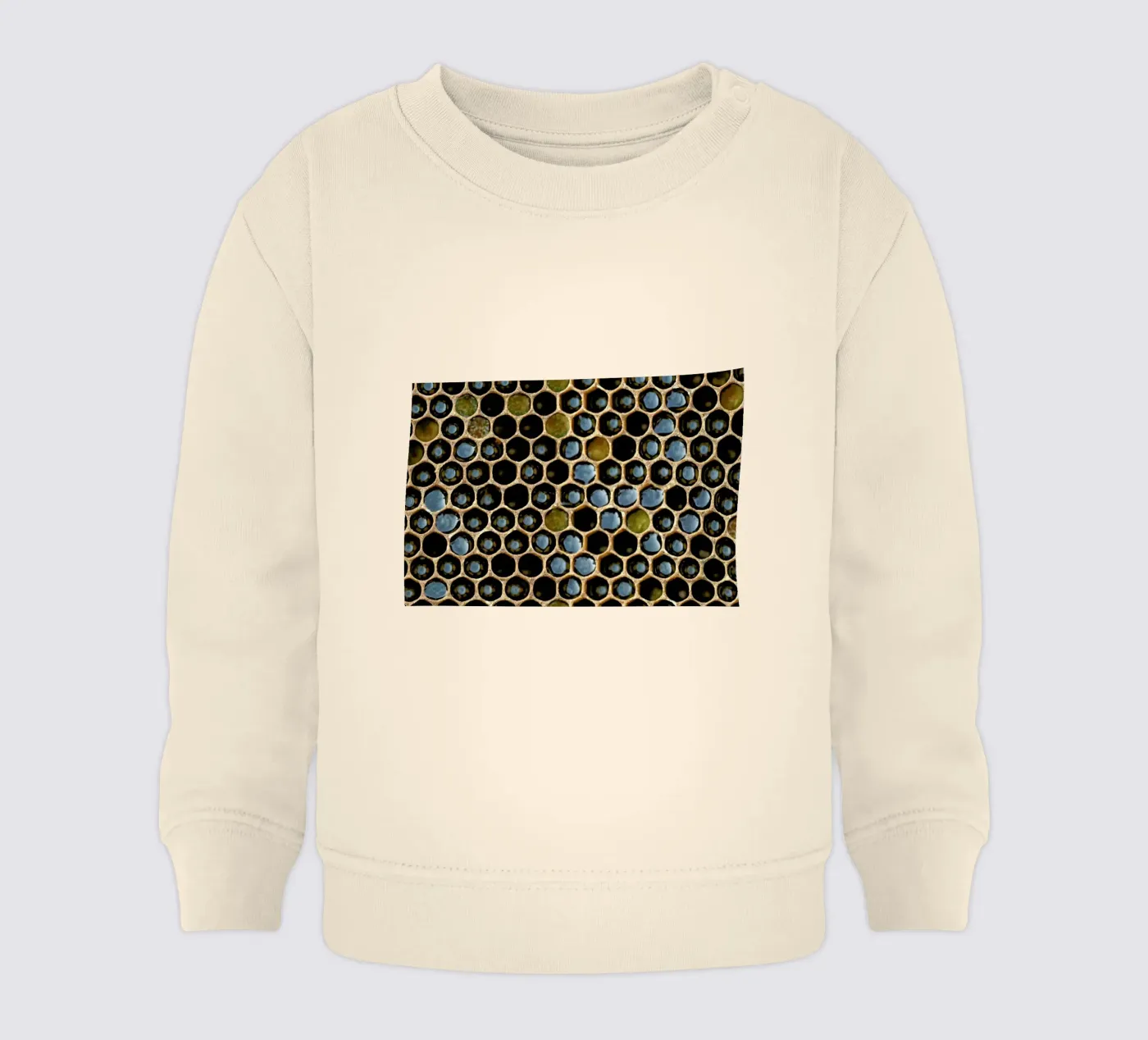Bee Pattern felpa neonato da Curious Collections by Marielle Leenders