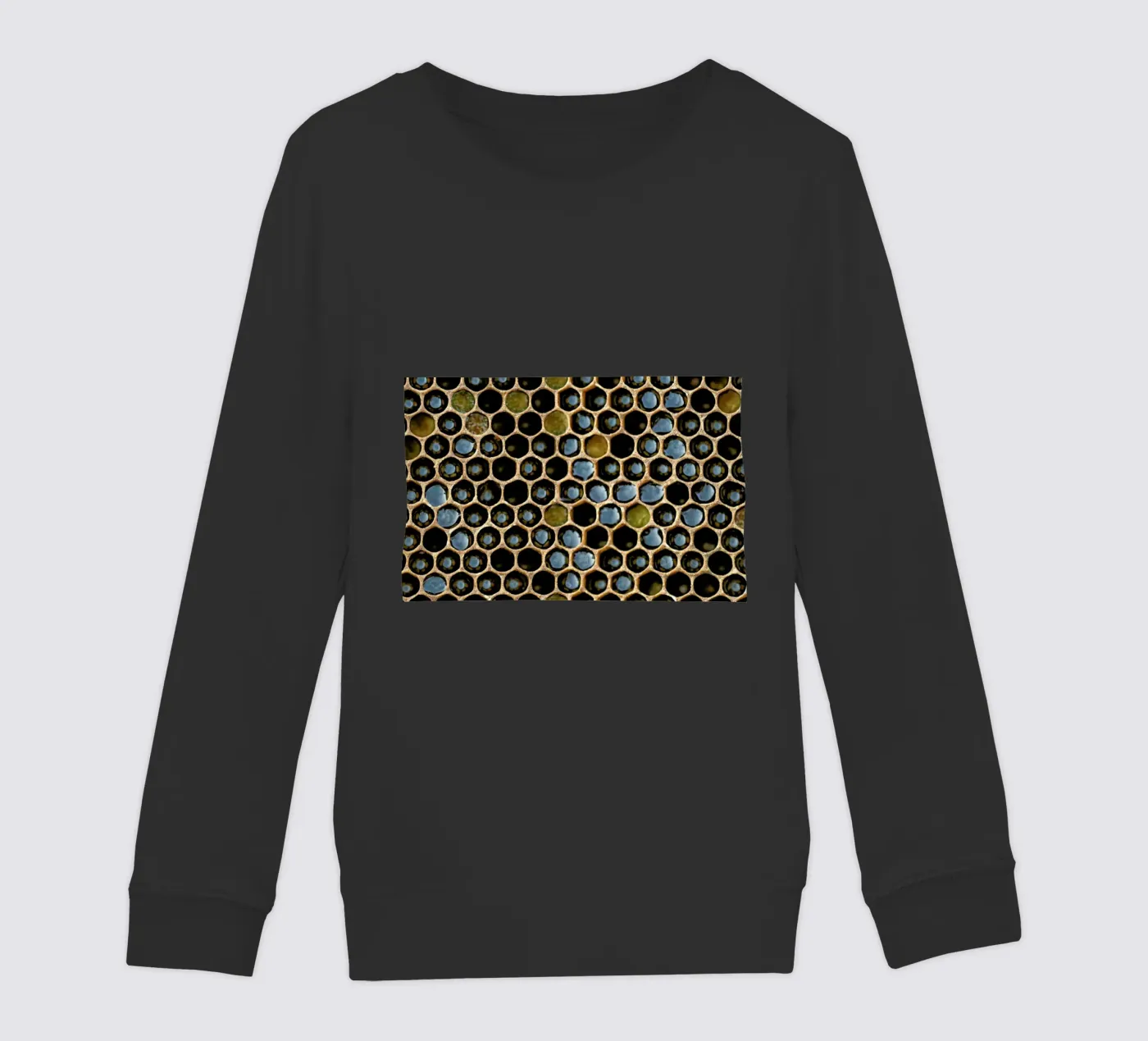 Bee Pattern kinder sweatshirt van Curious Collections by Marielle Leenders