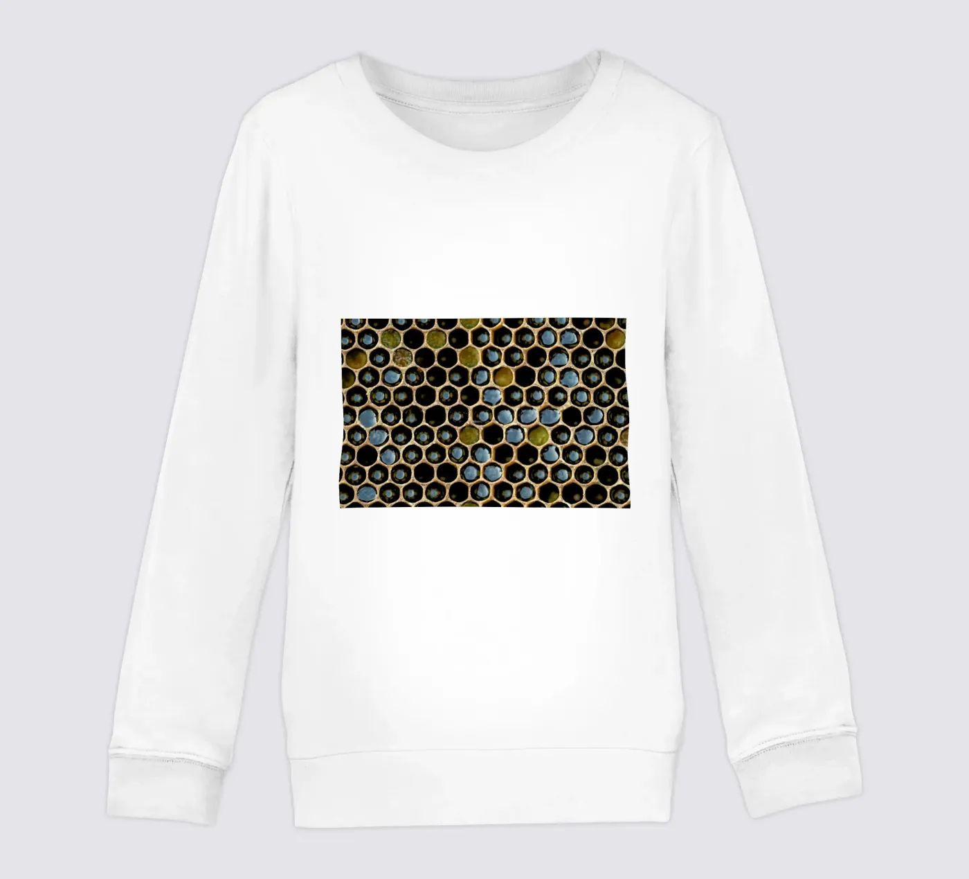 Bee Pattern kinder sweatshirt van Curious Collections by Marielle Leenders
