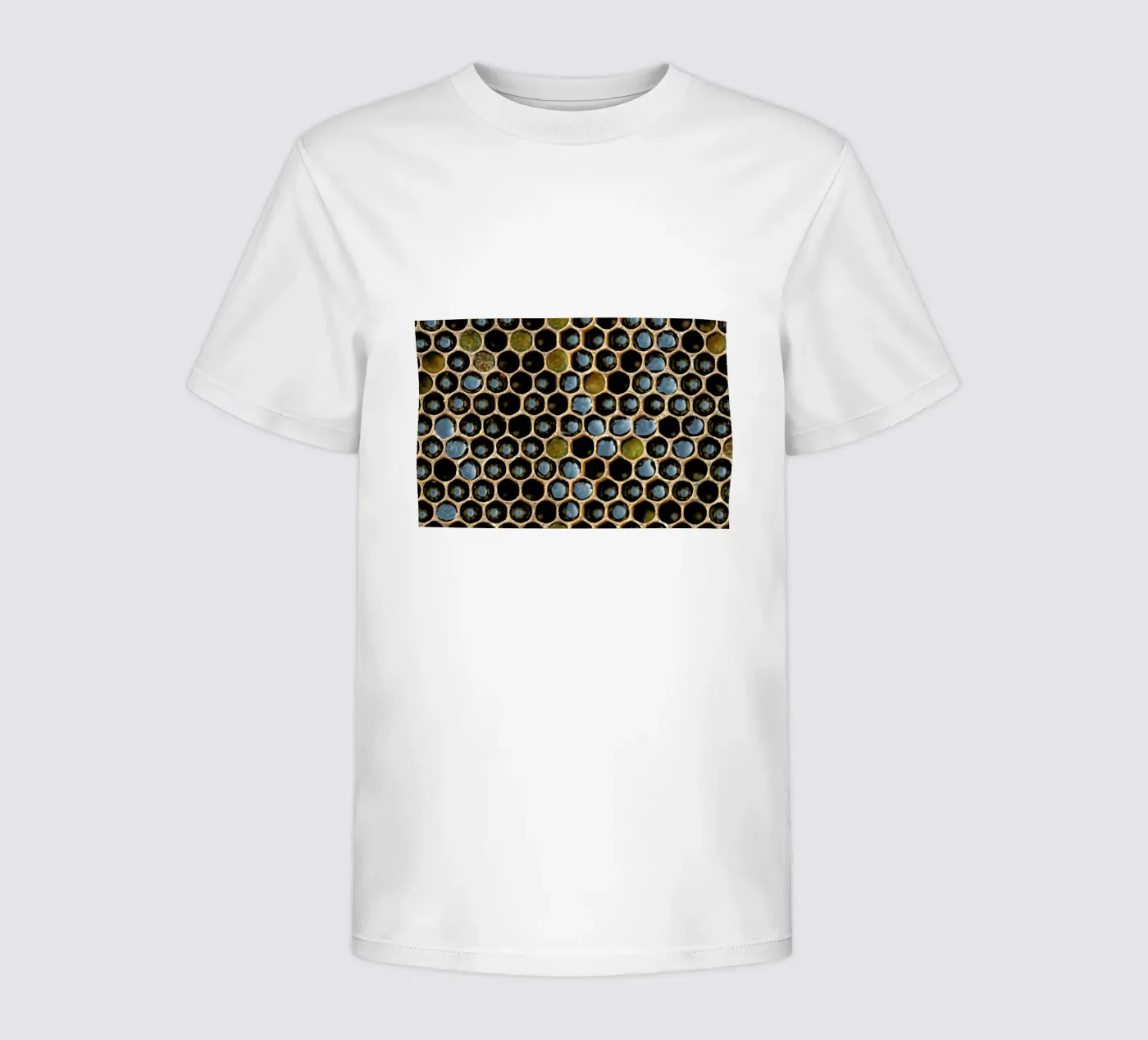 Bee Pattern kids t-shirt by Curious Collections by Marielle Leenders