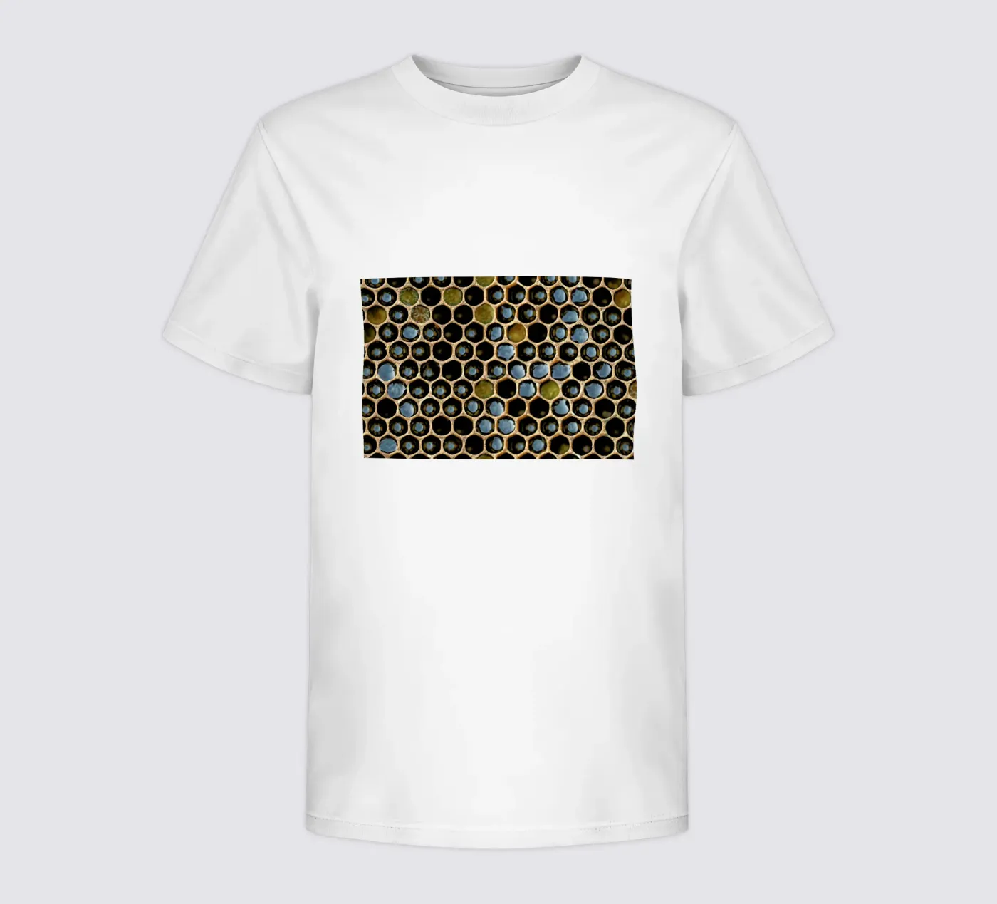 Bee Pattern Kinder T-Shirt von Curious Collections by Marielle Leenders