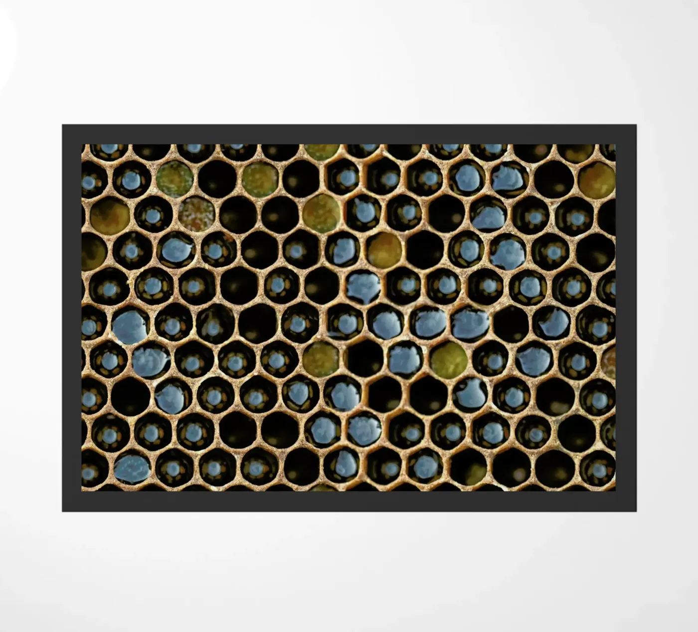 Bee Pattern doormat by Curious Collections by Marielle Leenders